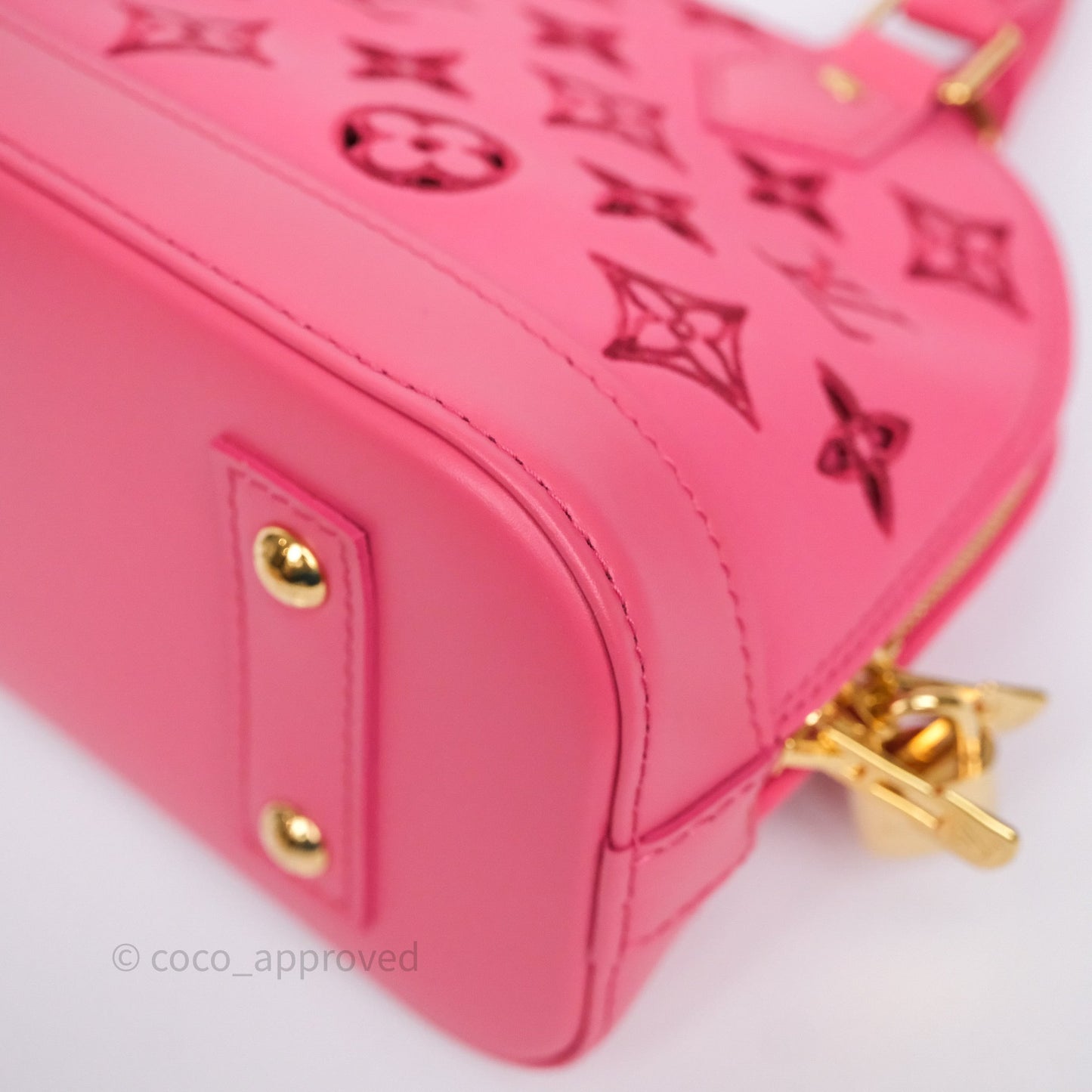 Louis Vuitton Alma BB Broderie Anglaise Rose