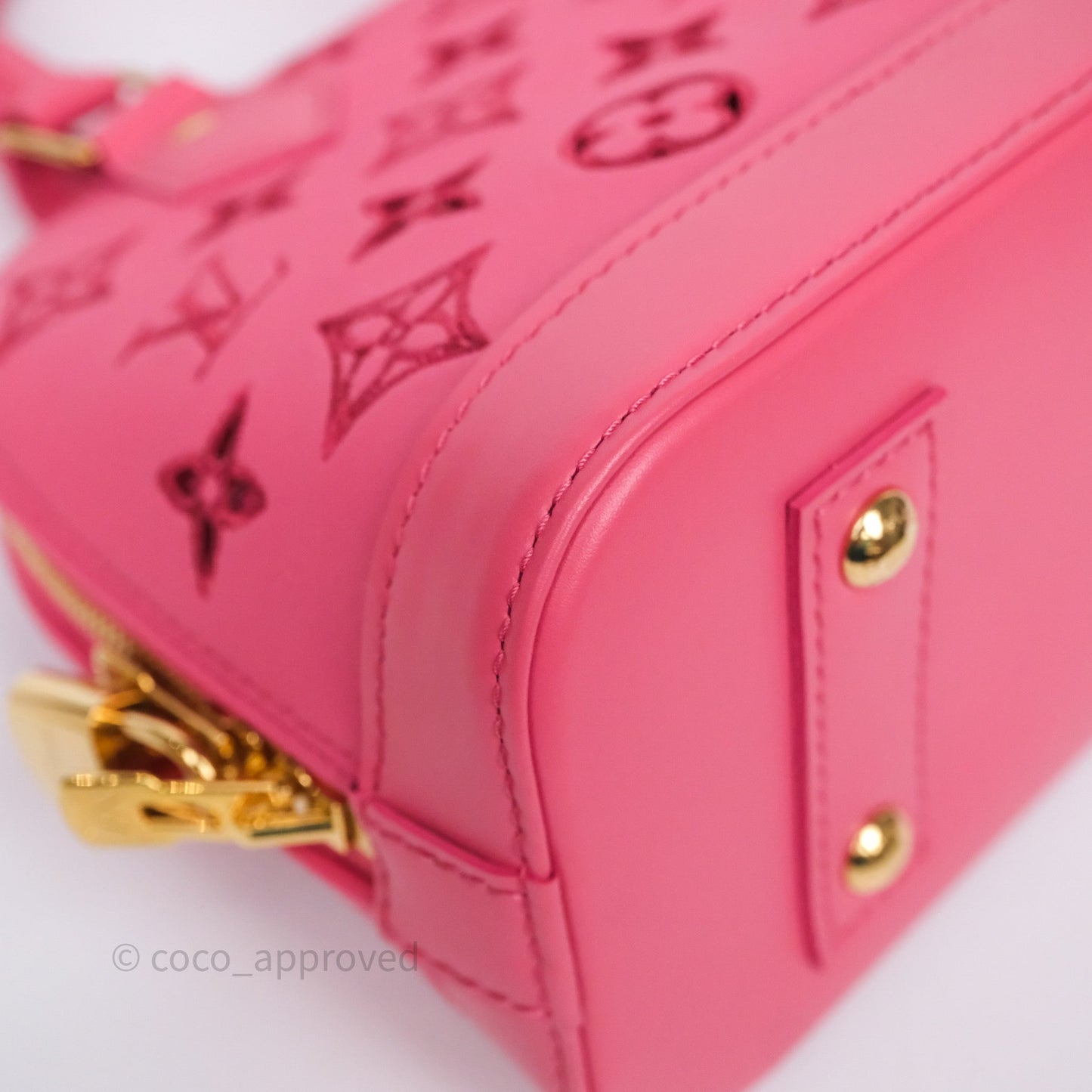 Louis Vuitton Alma BB Broderie Anglaise Rose