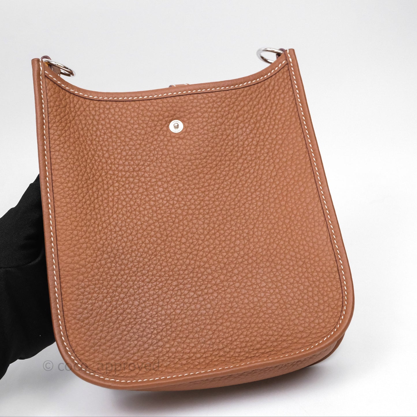 Hermès Mini Evelyne 16 Gold 37 Clemence Palladium Hardware