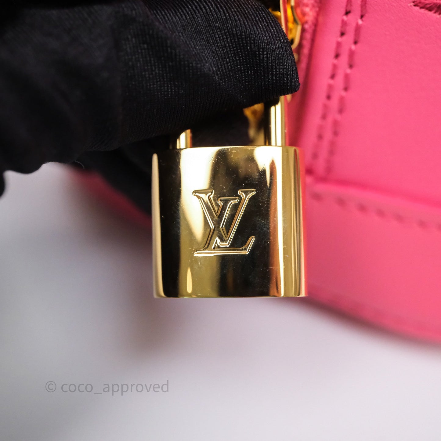 Louis Vuitton Alma BB Broderie Anglaise Rose