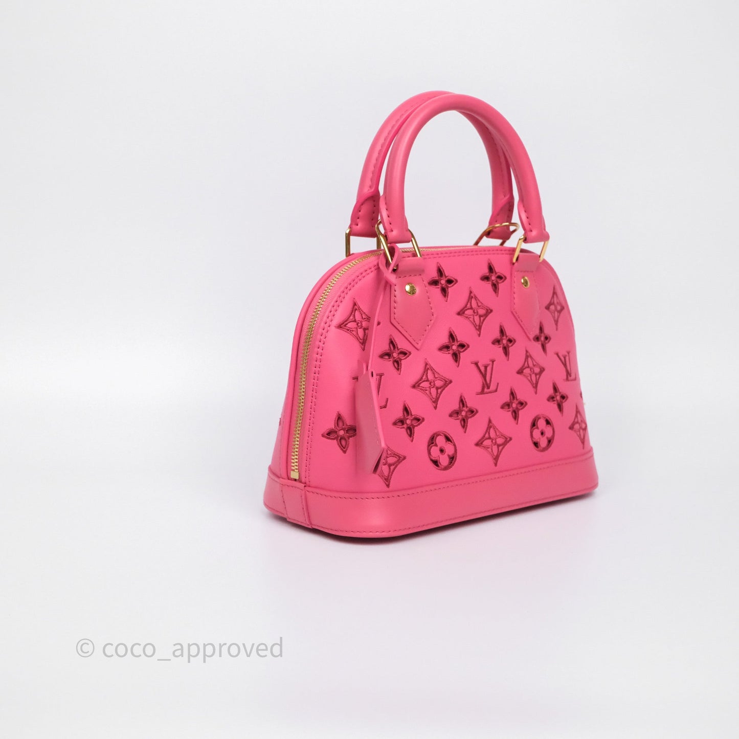 Louis Vuitton Alma BB Broderie Anglaise Rose