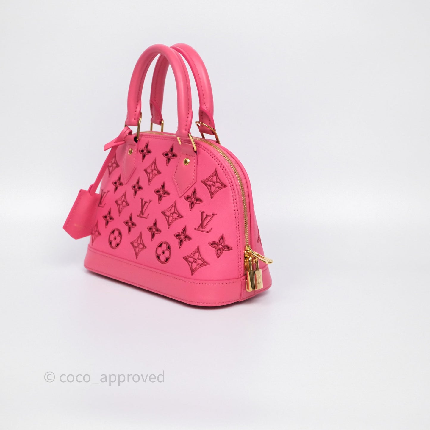 Louis Vuitton Alma BB Broderie Anglaise Rose