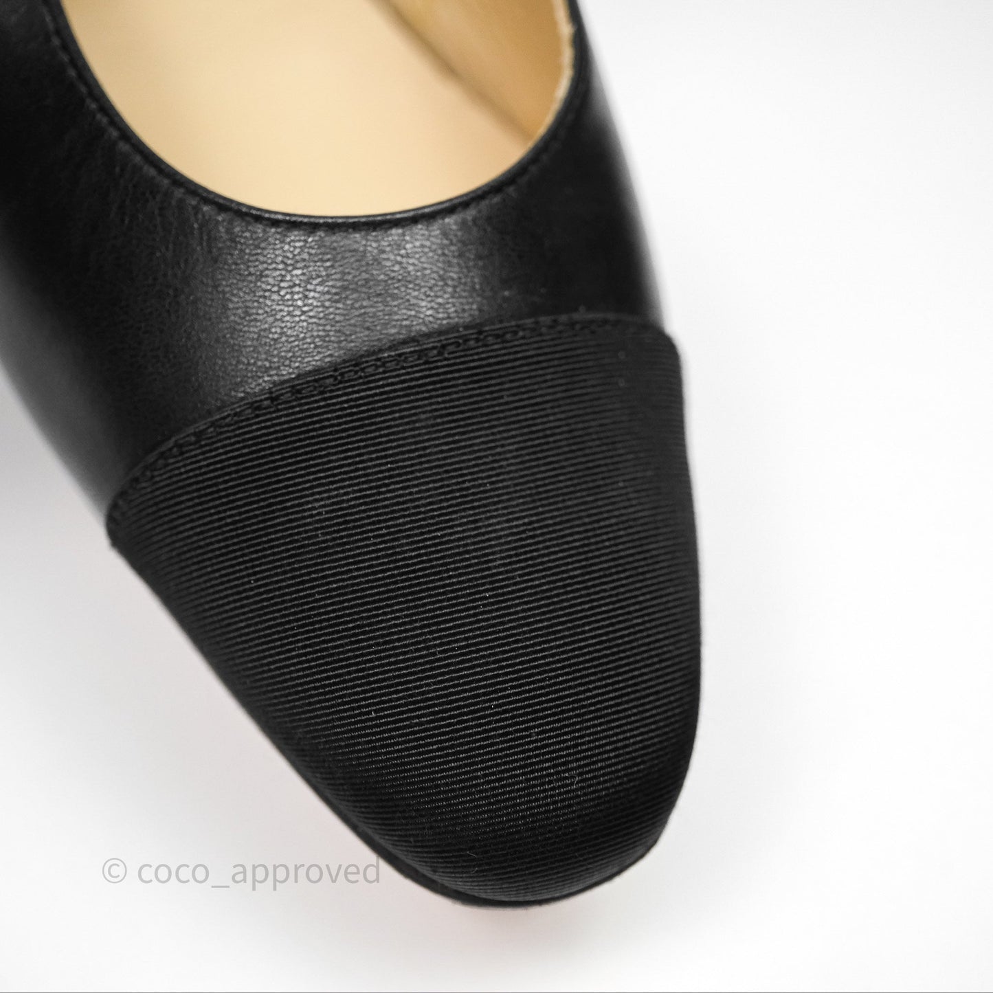 Chanel Slingbacks Black/ Beige Size 36