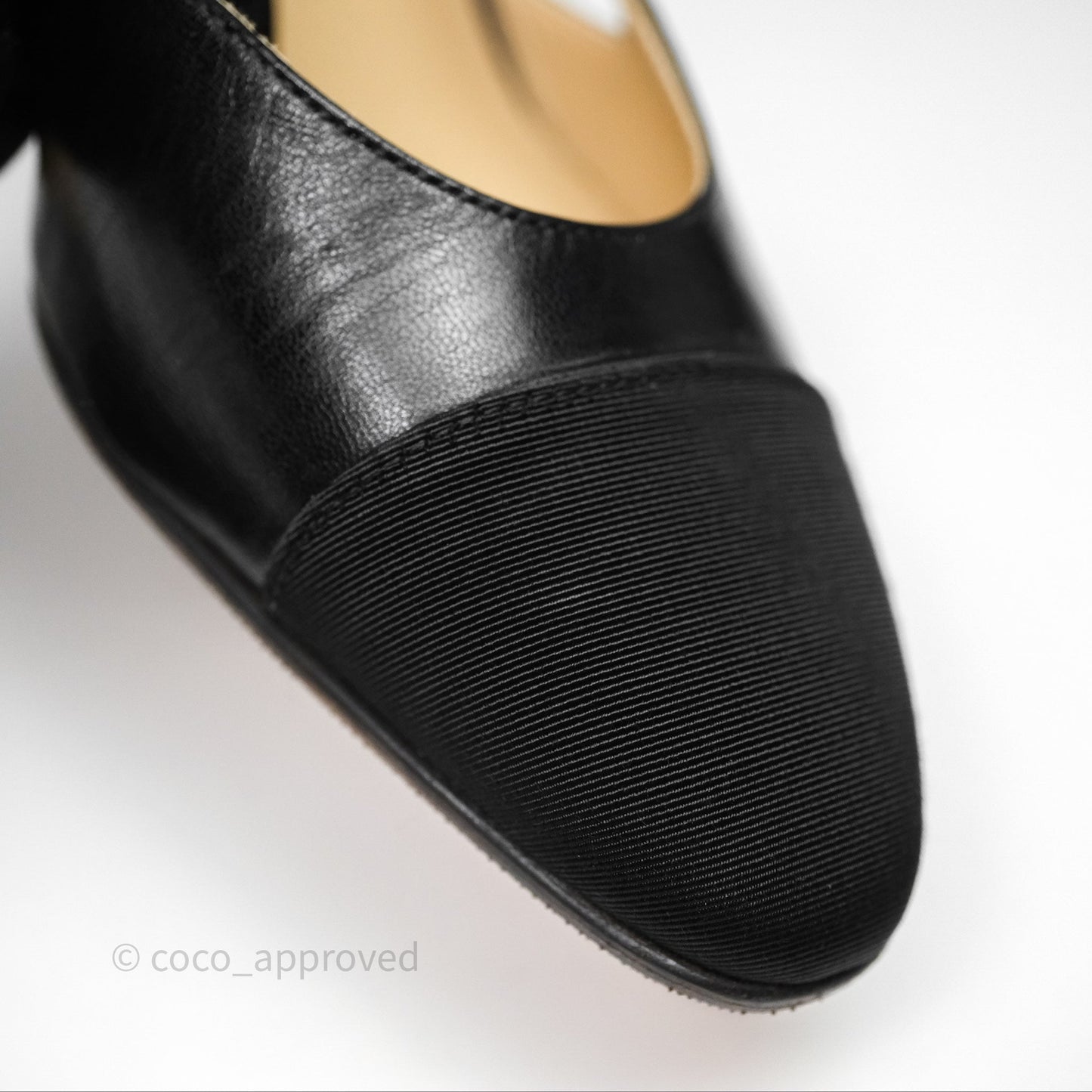 Chanel Slingbacks Black/ Beige Size 36