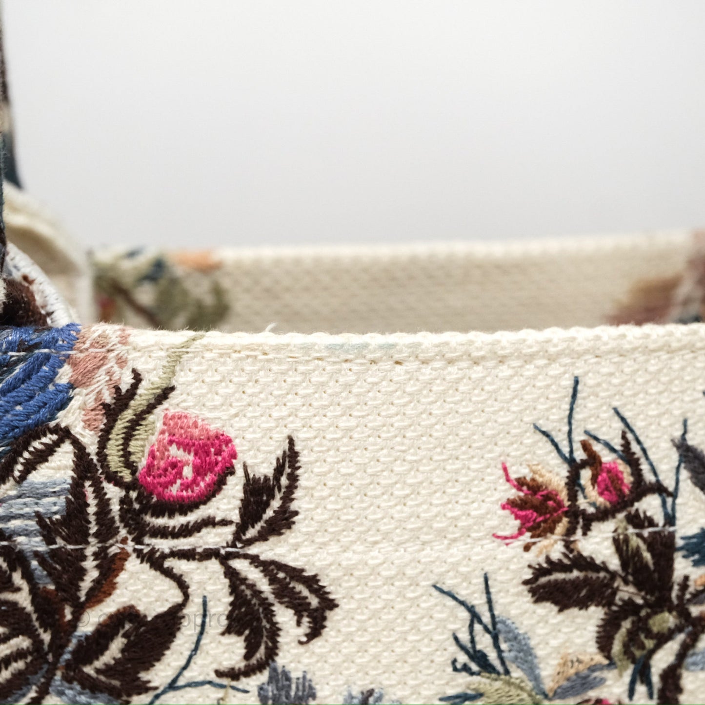 Christian Dior Medium Book Tote Dardin D'Hiver