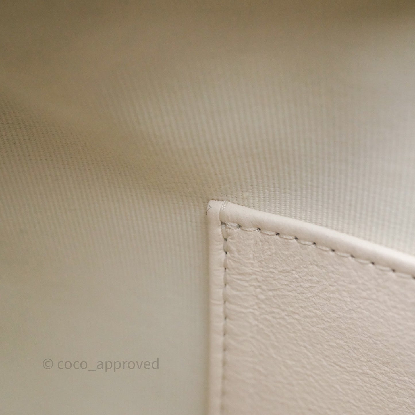 Chanel Hobo Bag White Aged Calfskin Aged Gold Hardware
