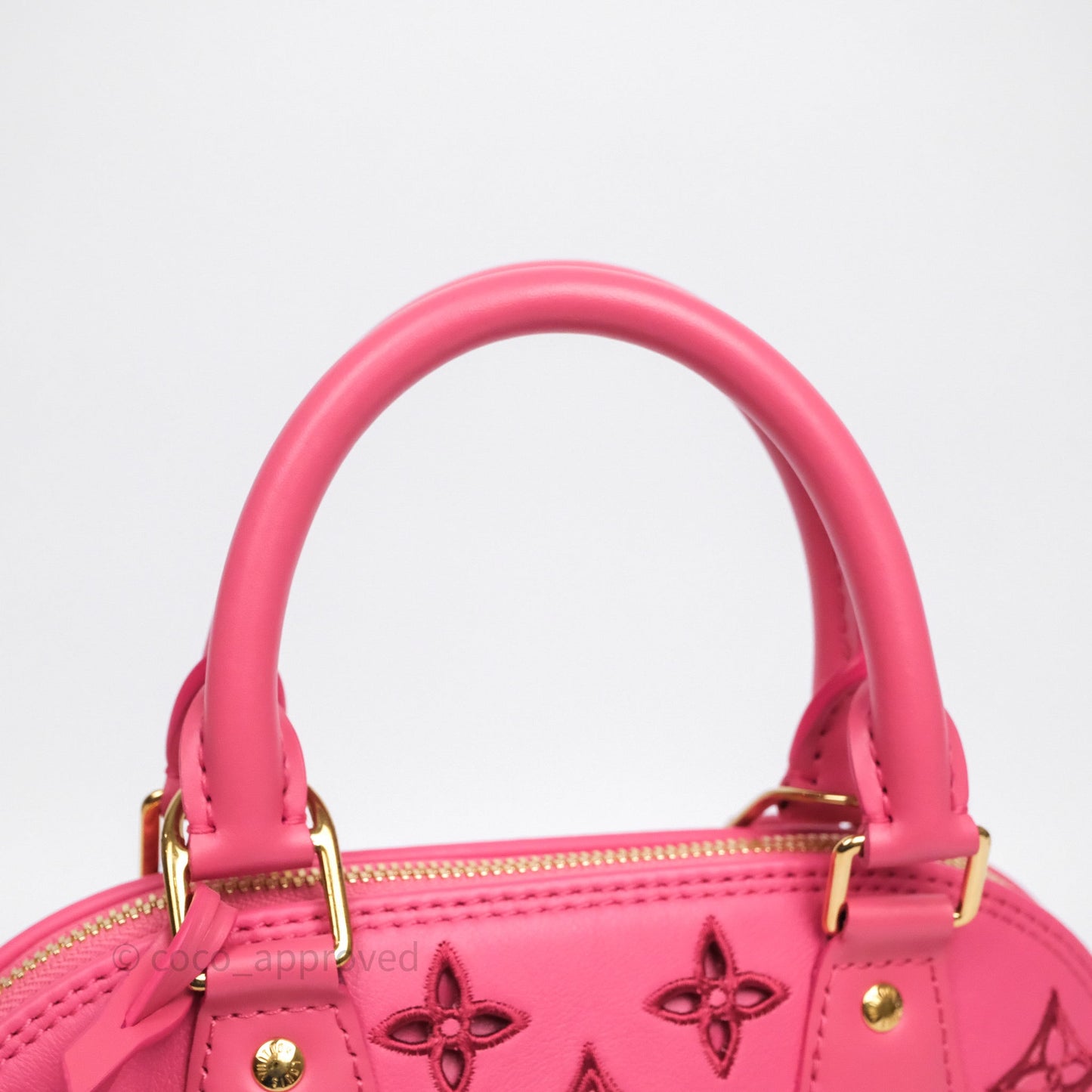 Louis Vuitton Alma BB Broderie Anglaise Rose
