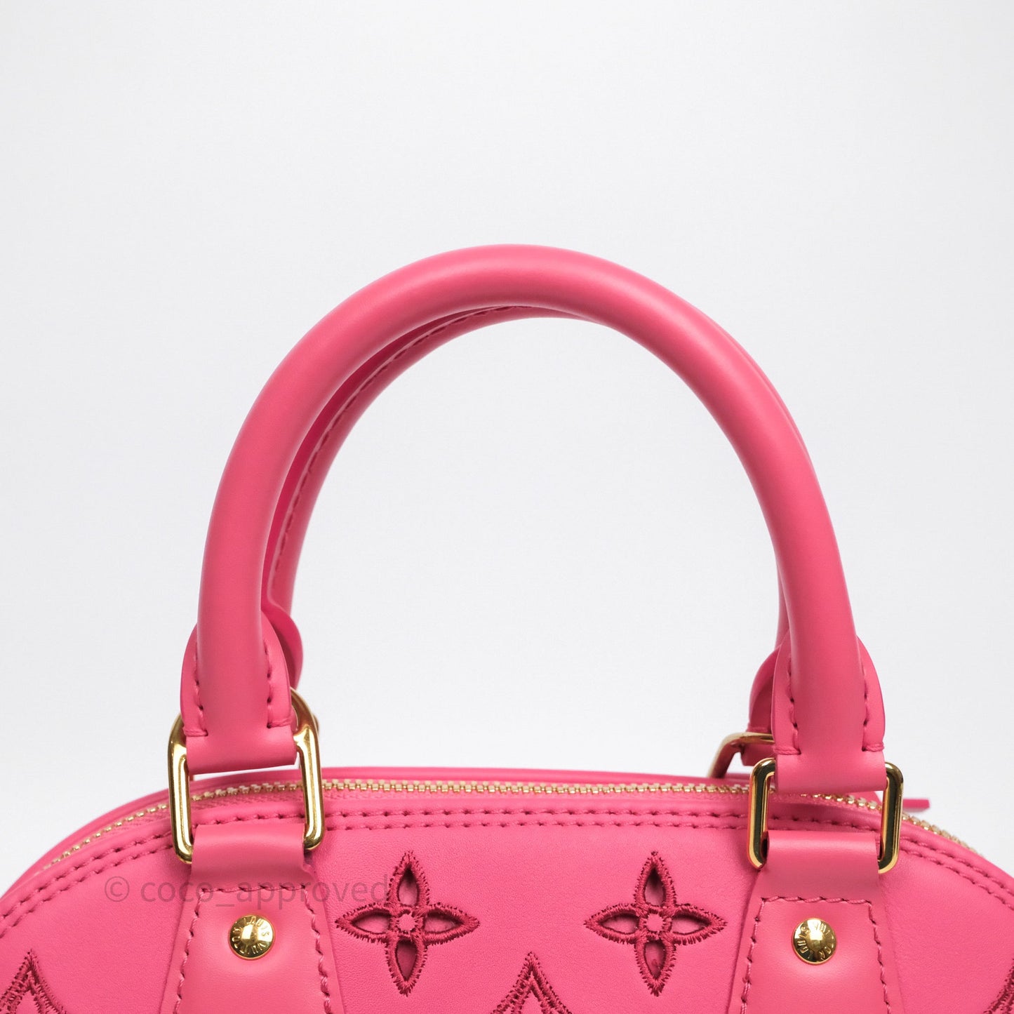 Louis Vuitton Alma BB Broderie Anglaise Rose