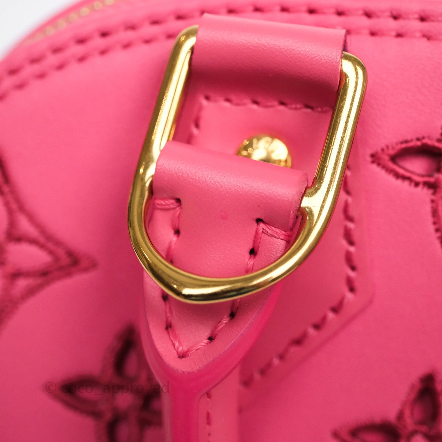 Louis Vuitton Alma BB Broderie Anglaise Rose
