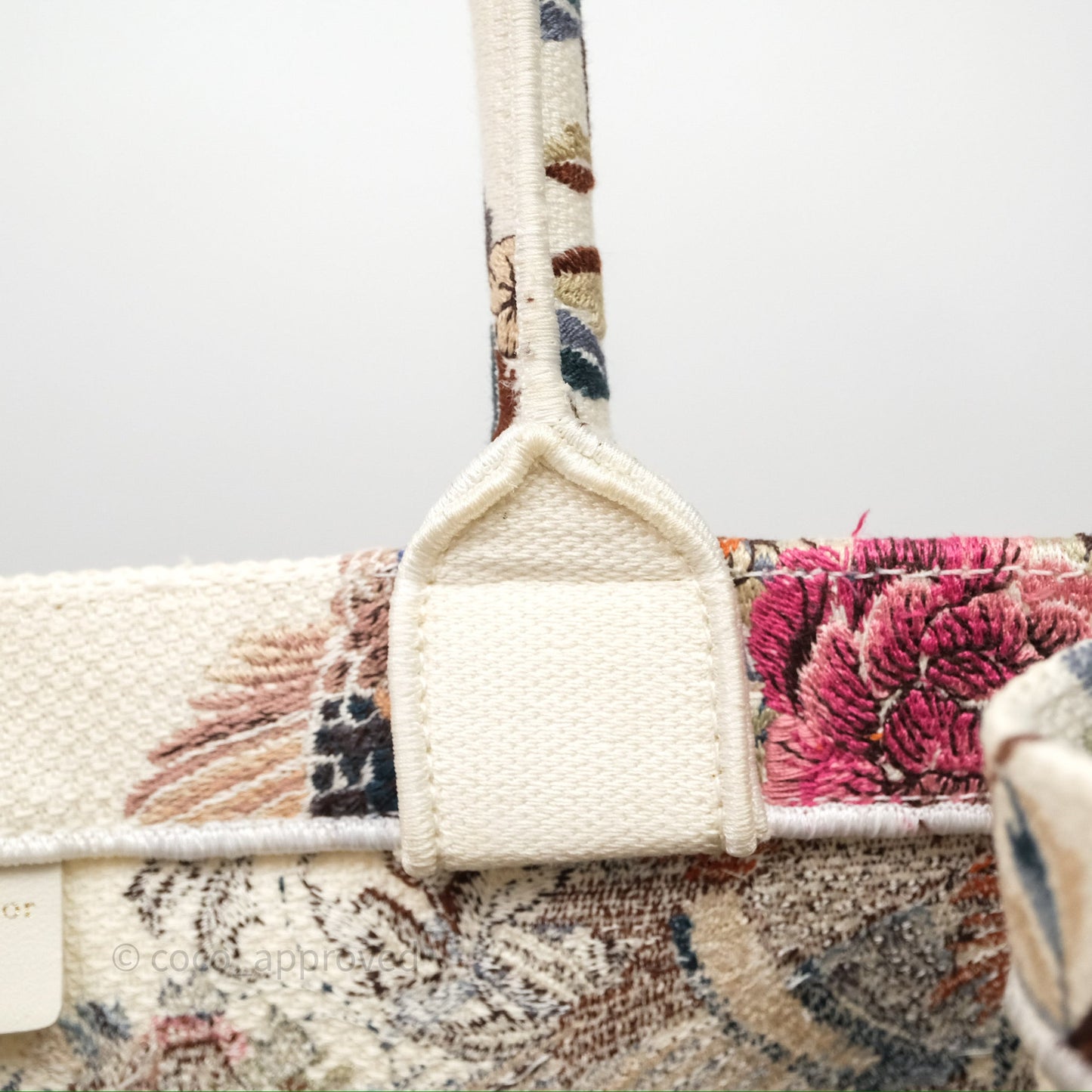 Christian Dior Medium Book Tote Dardin D'Hiver