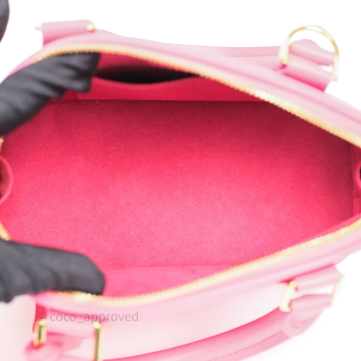 Louis Vuitton Alma BB Broderie Anglaise Rose