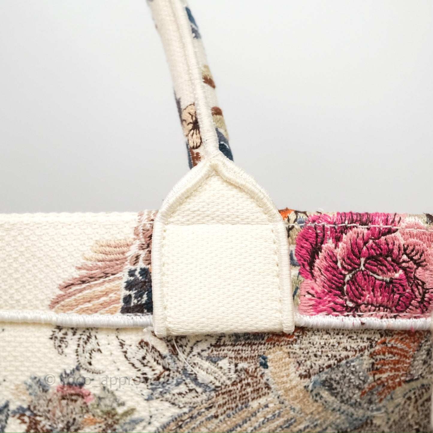 Christian Dior Medium Book Tote Dardin D'Hiver