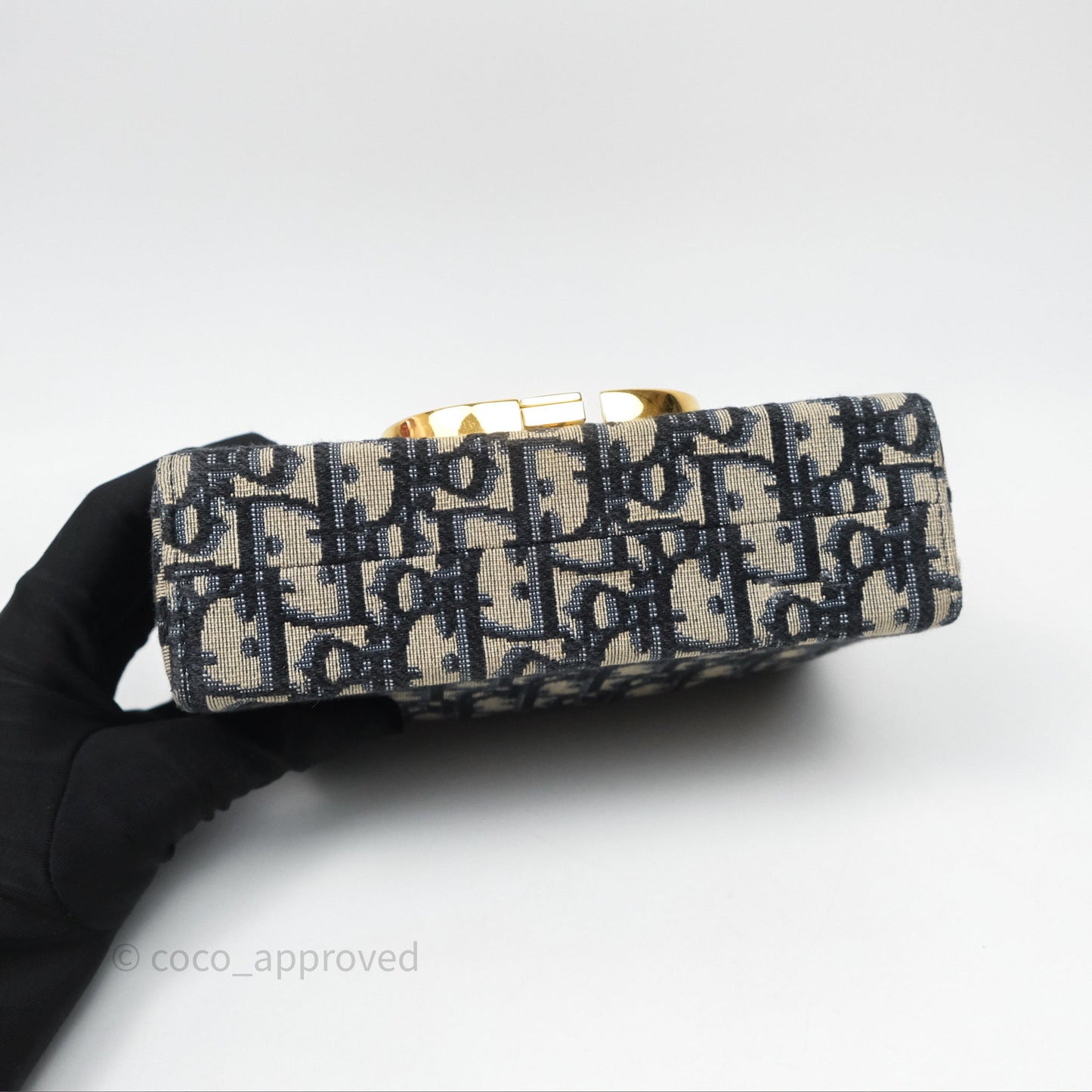 Christian Dior 30 Montaigne Oblique Jacquard Box Bag