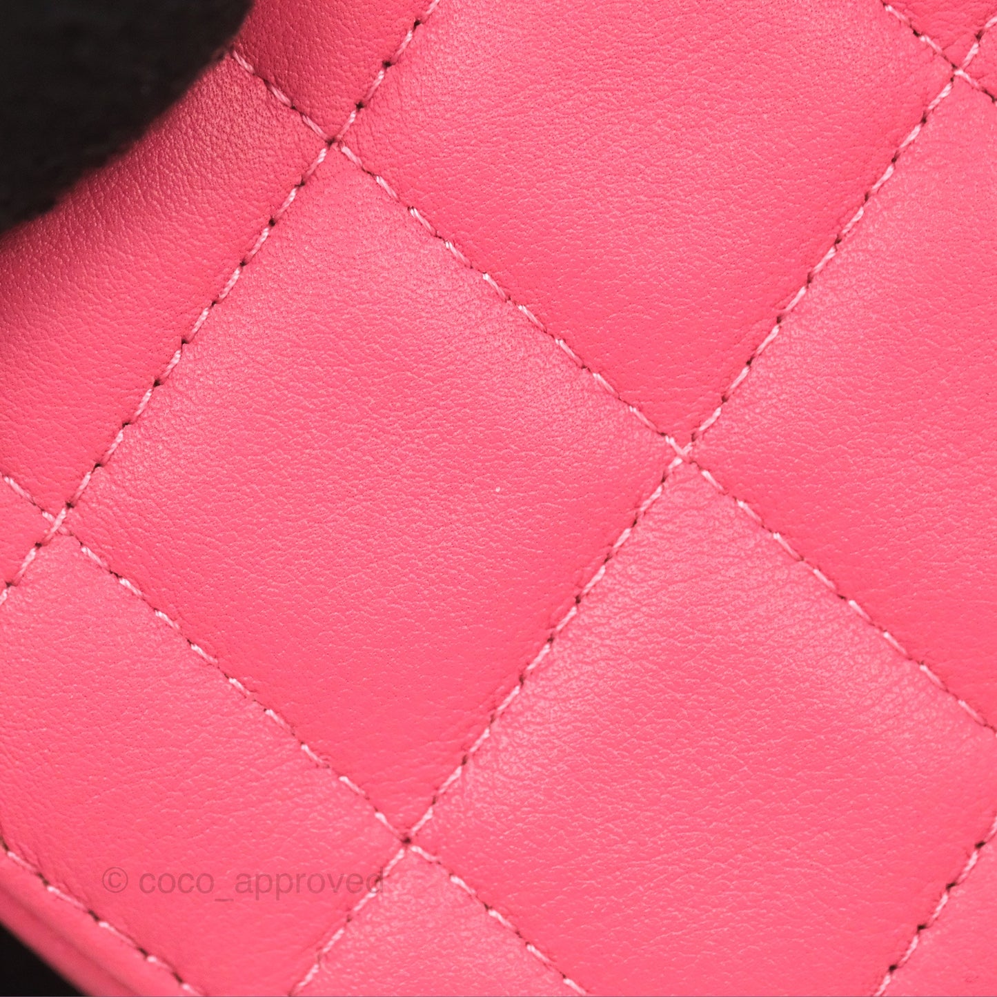 Chanel Lambskin CC Octagon Camera Case Pink