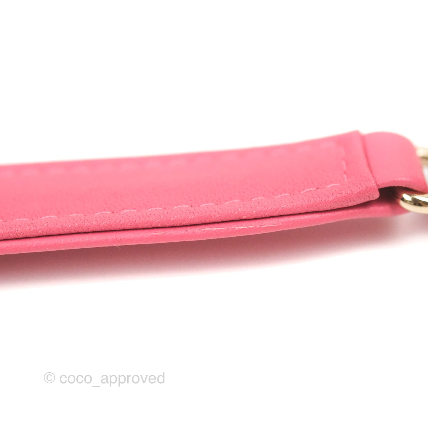 Chanel Lambskin CC Octagon Camera Case Pink