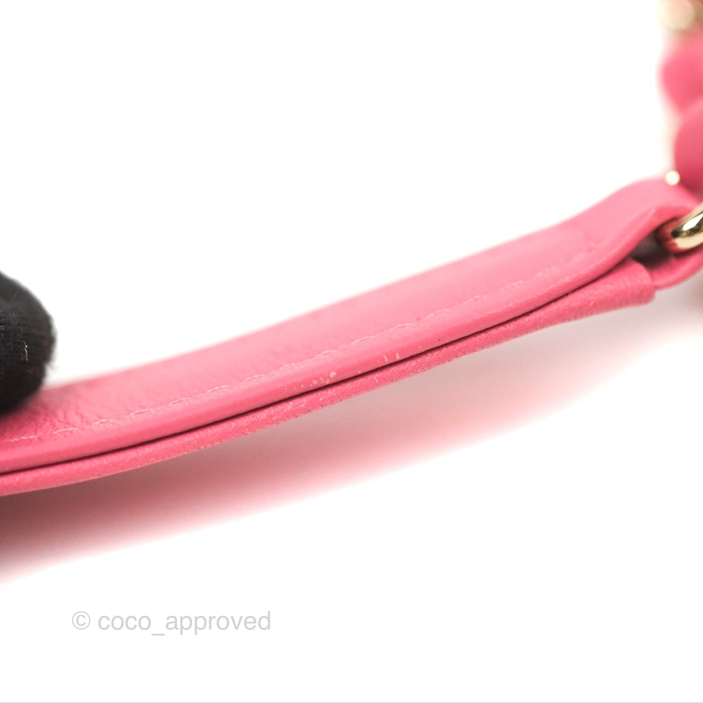 Chanel Lambskin CC Octagon Camera Case Pink
