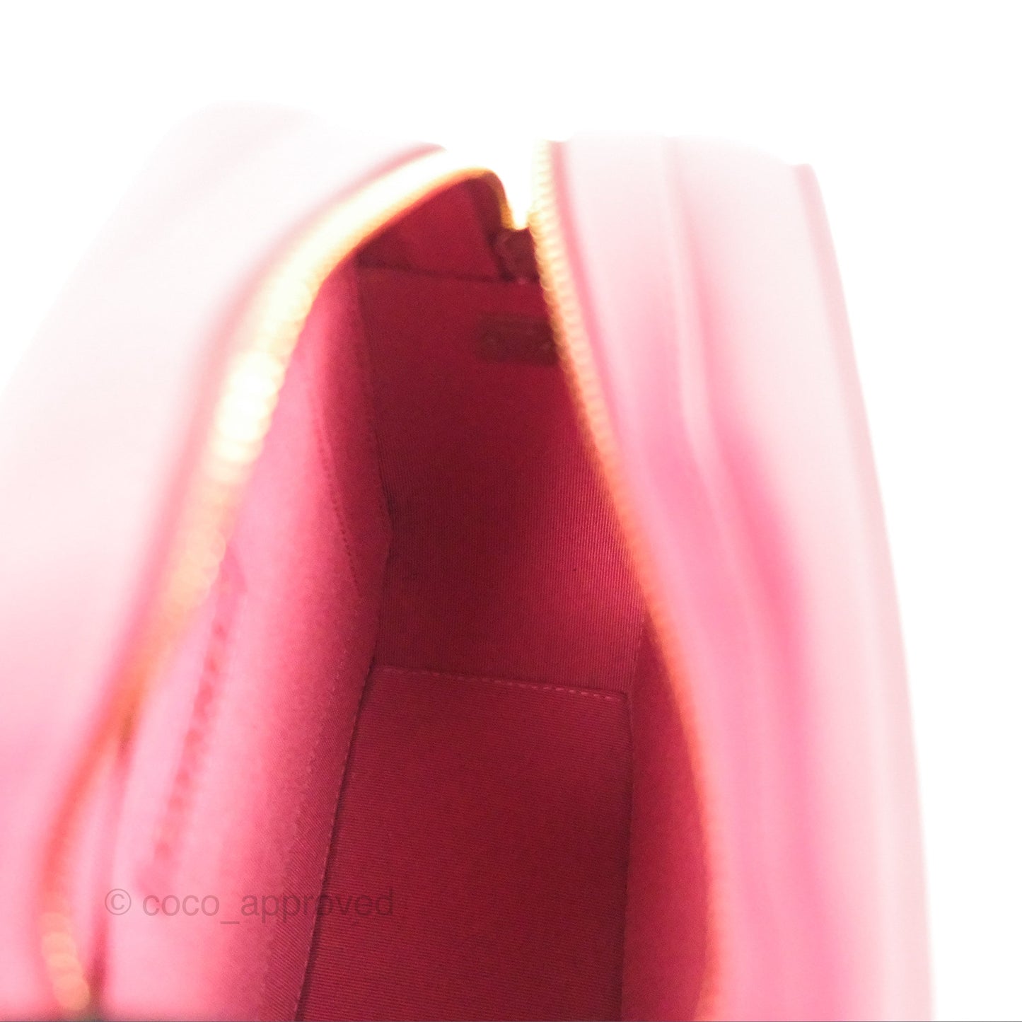Chanel Lambskin CC Octagon Camera Case Pink