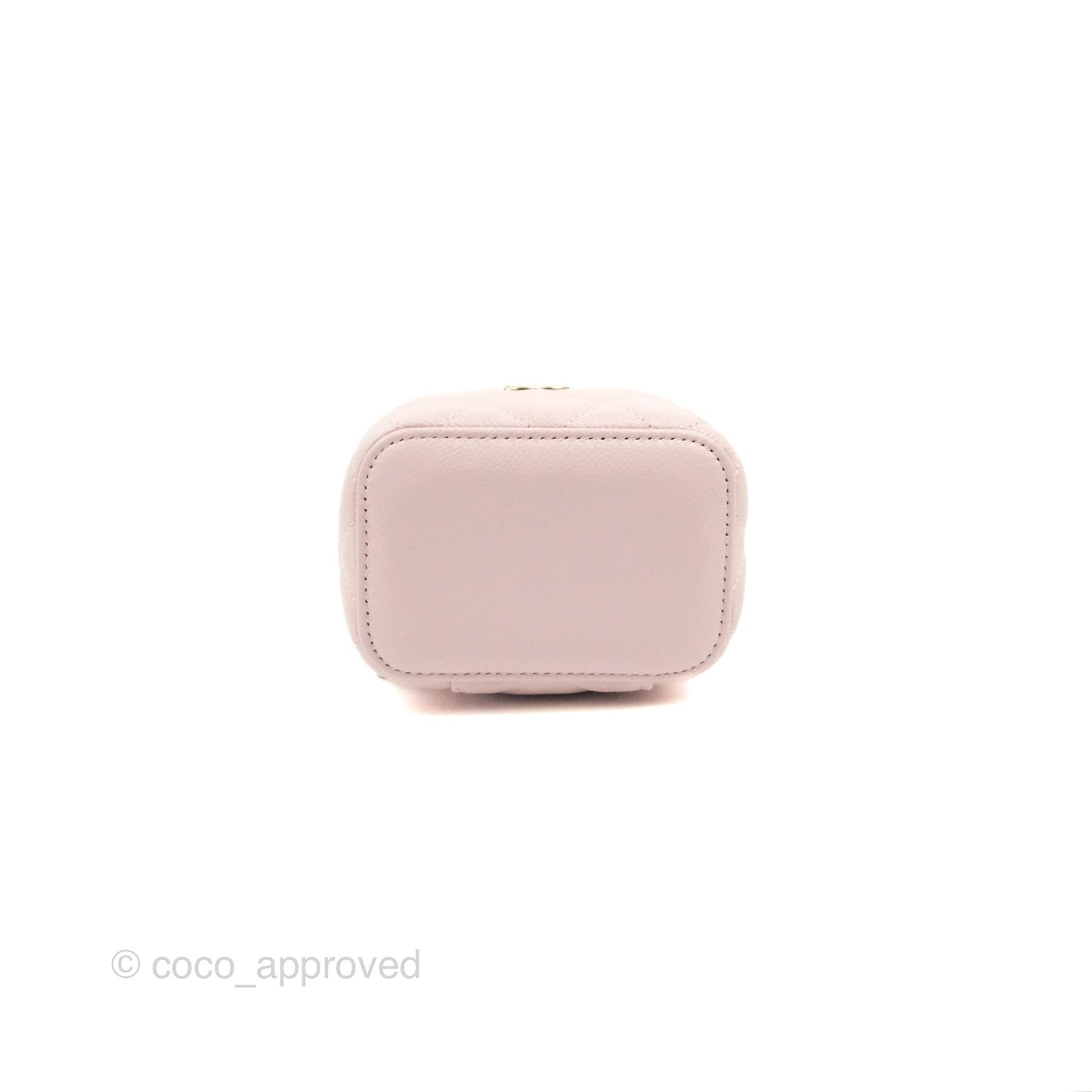 Chanel Mini Vanity With Chain Pink Caviar Gold Hardware