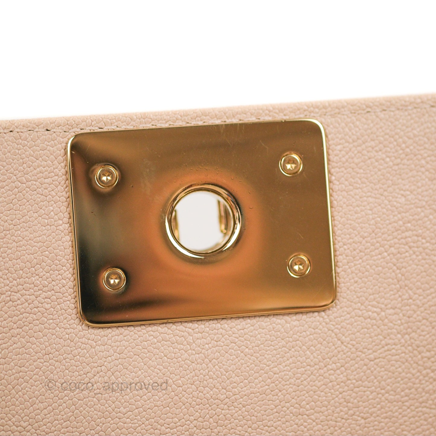 Chanel Chevron Medium Boy Nude Pink Caviar Gold Hardware