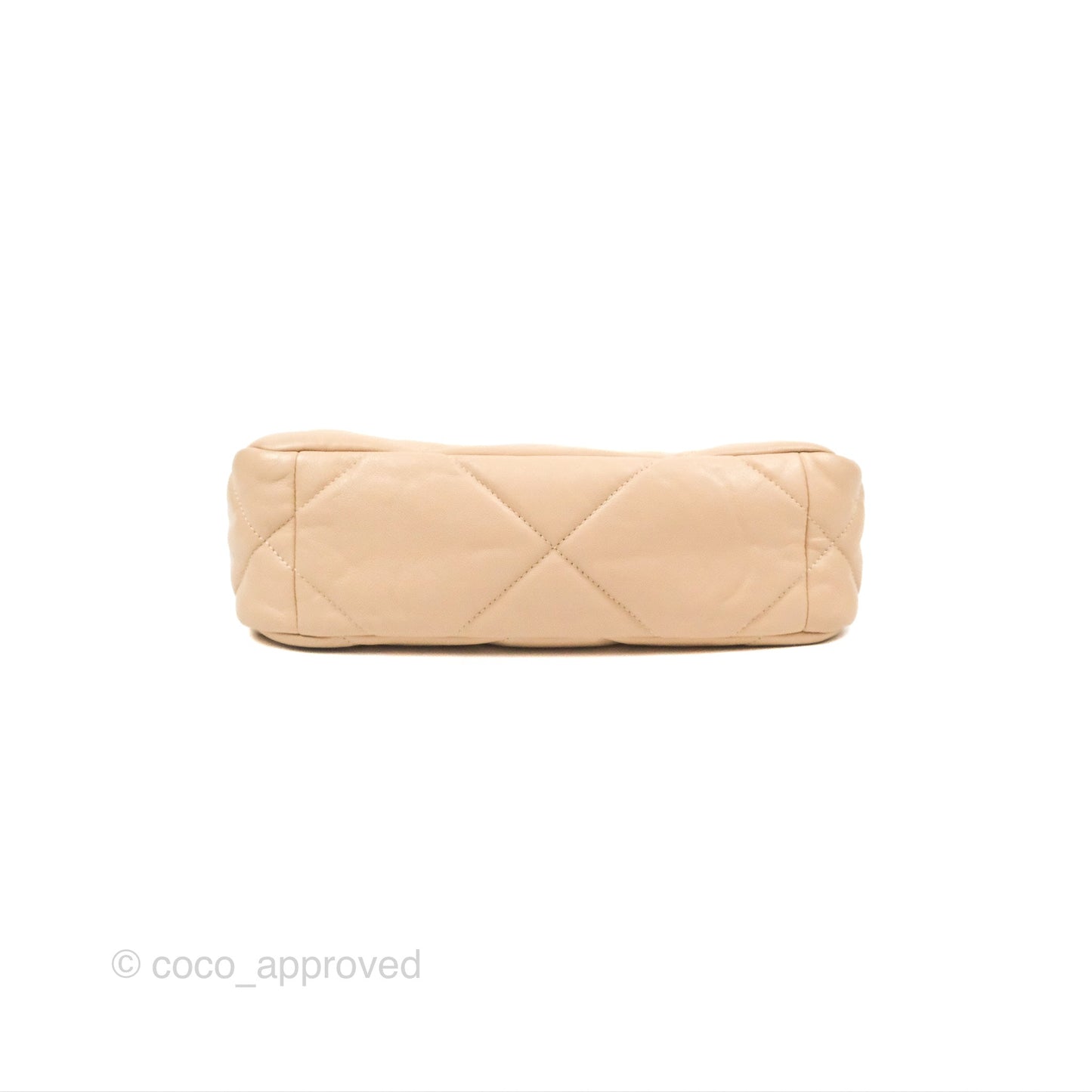 Chanel 19 Small Beige Mixed Hardware