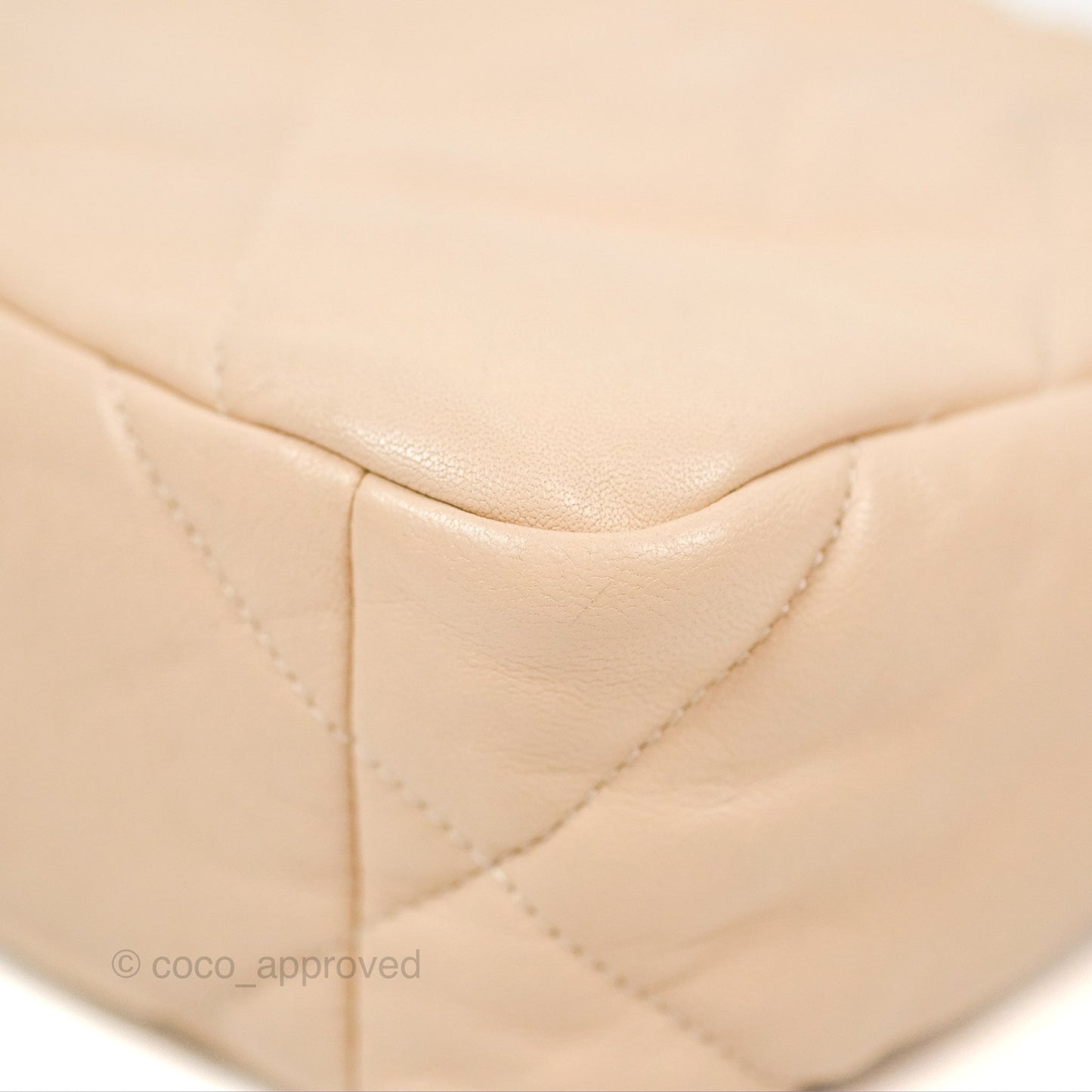 Chanel 19 Small Beige Mixed Hardware