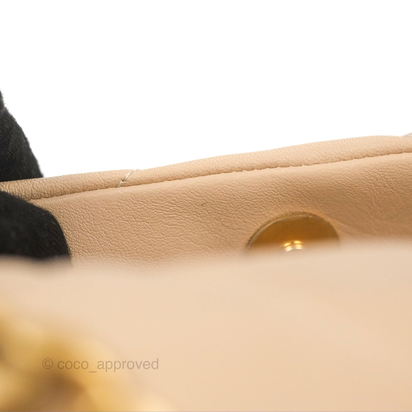 Chanel 19 Small Beige Mixed Hardware