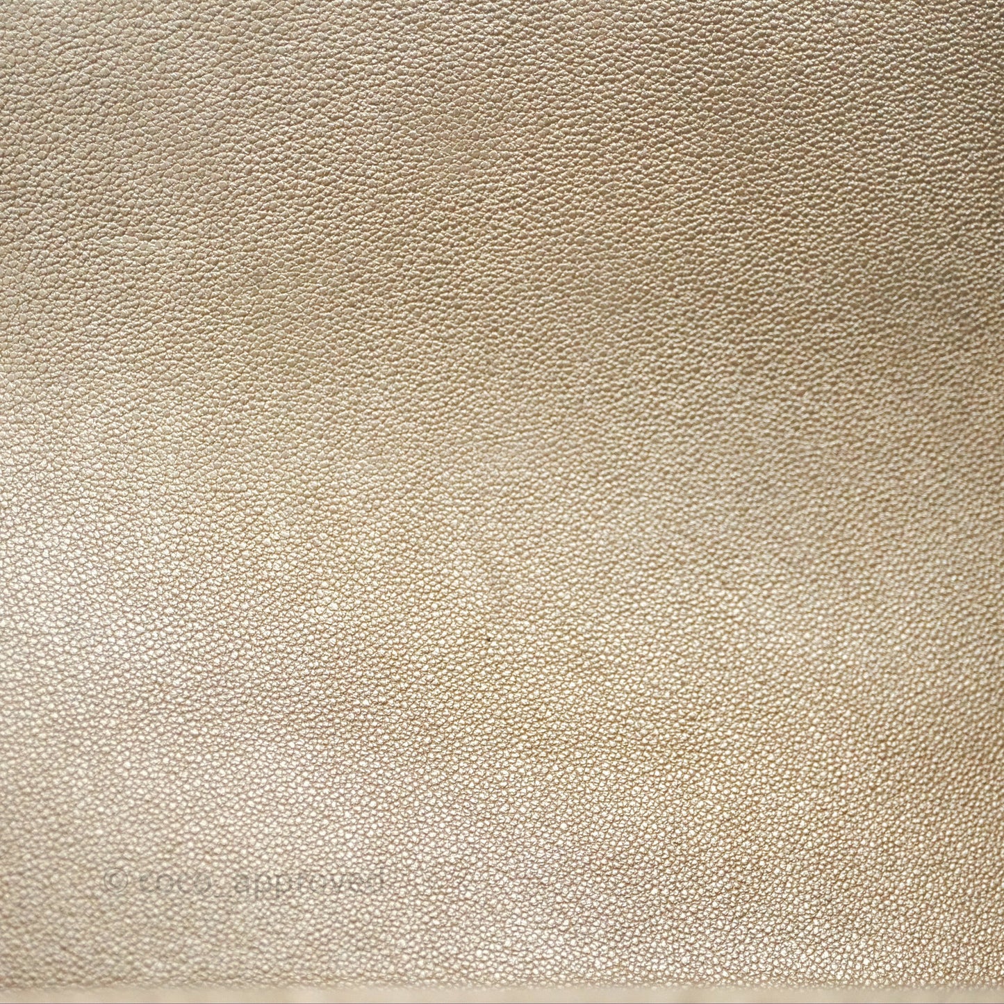 Chanel Quilted Mini Rectangular Iridescent Gold Lambskin Gold Hardware