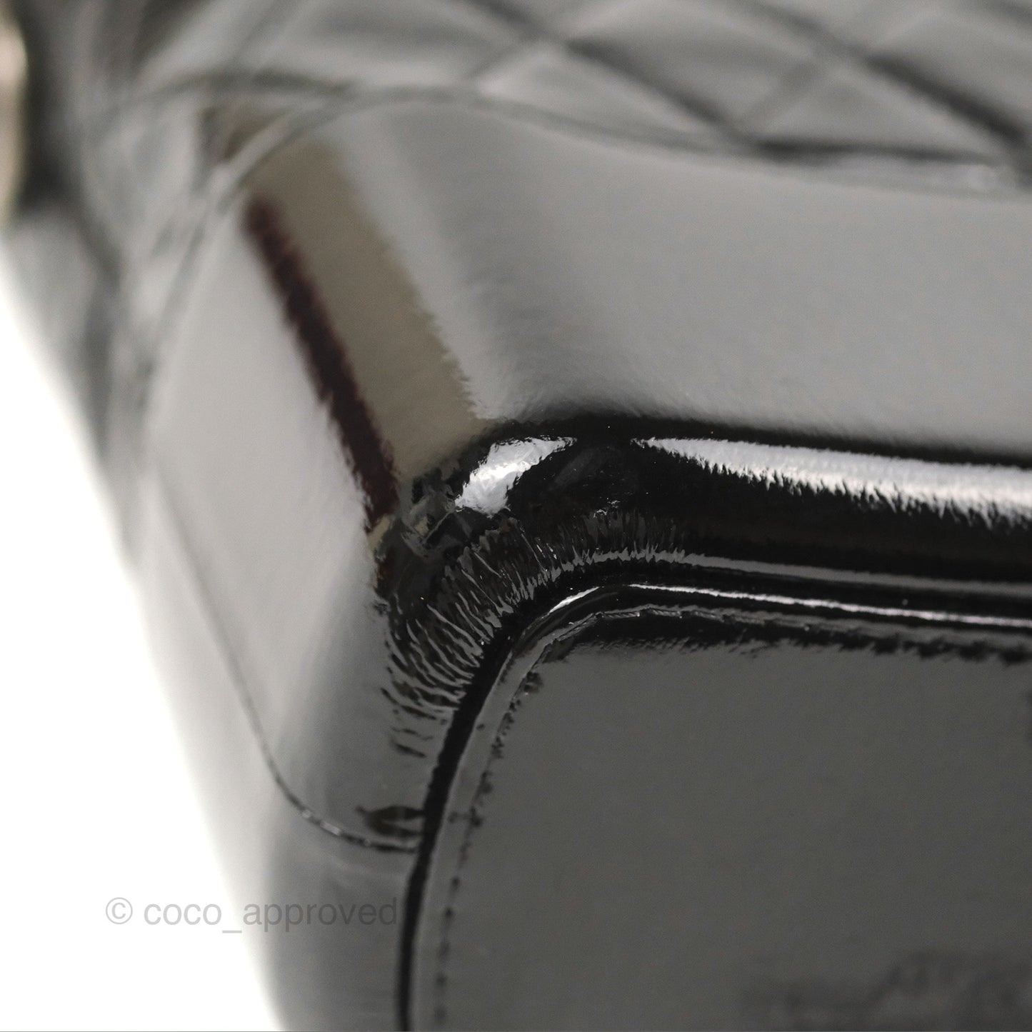 Chanel Large Gabrielle Hobo Black Patent Goatskin Mixed Hardware 18S