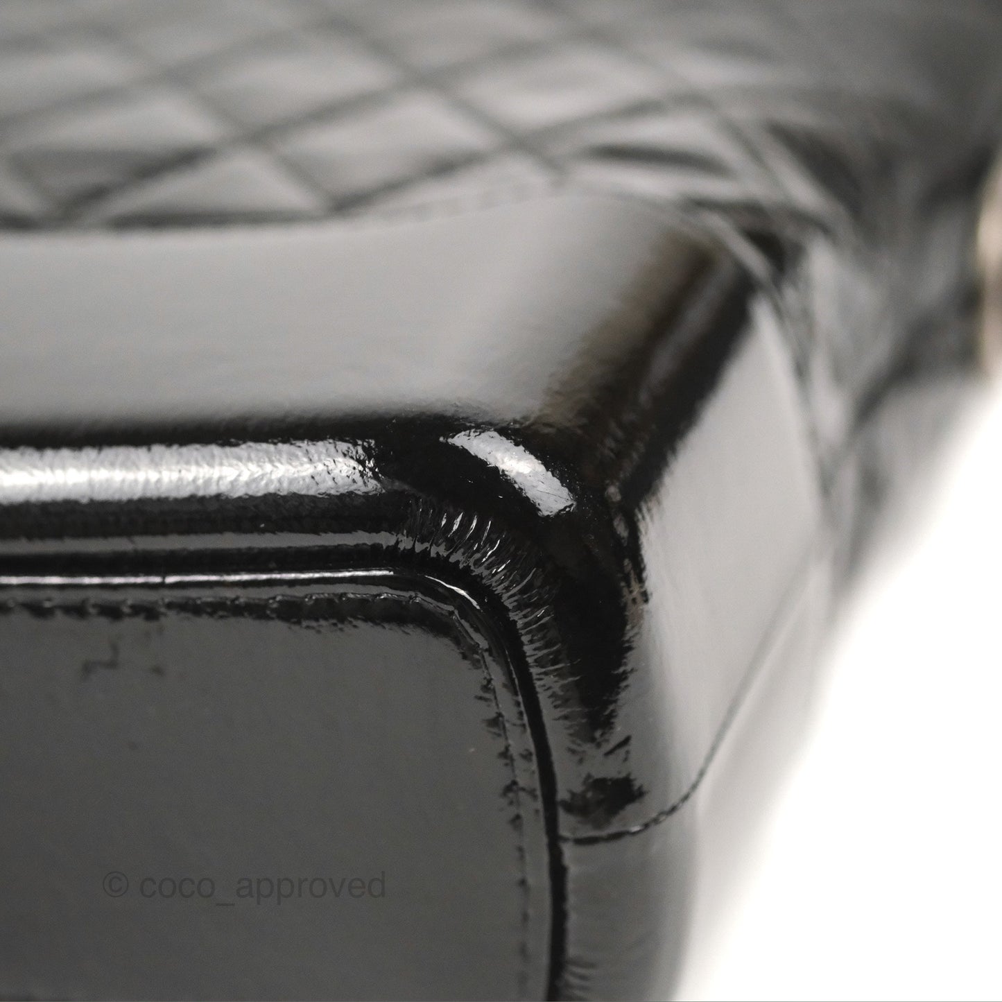 Chanel Large Gabrielle Hobo Black Patent Goatskin Mixed Hardware 18S