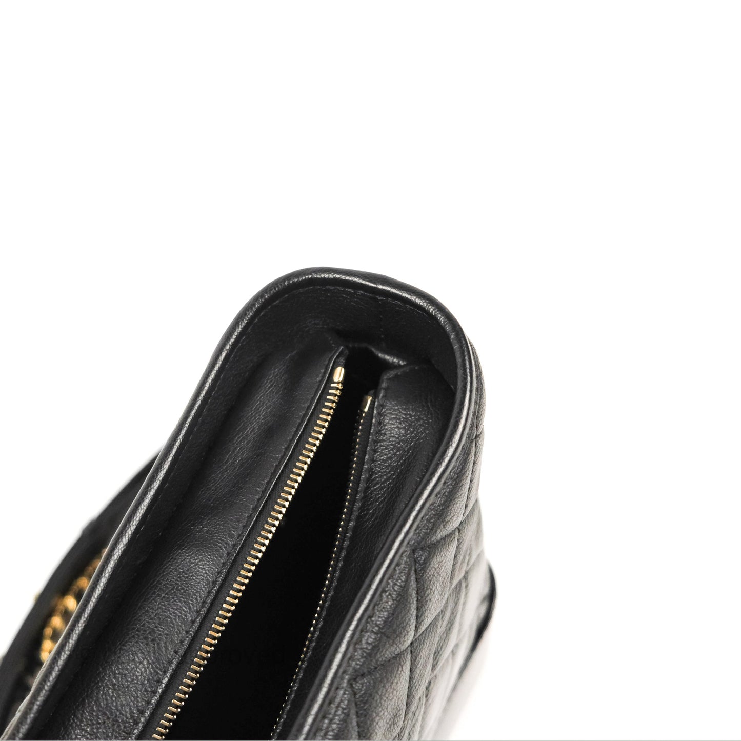 Chanel Large Gabrielle Hobo Black Patent Goatskin Mixed Hardware 18S
