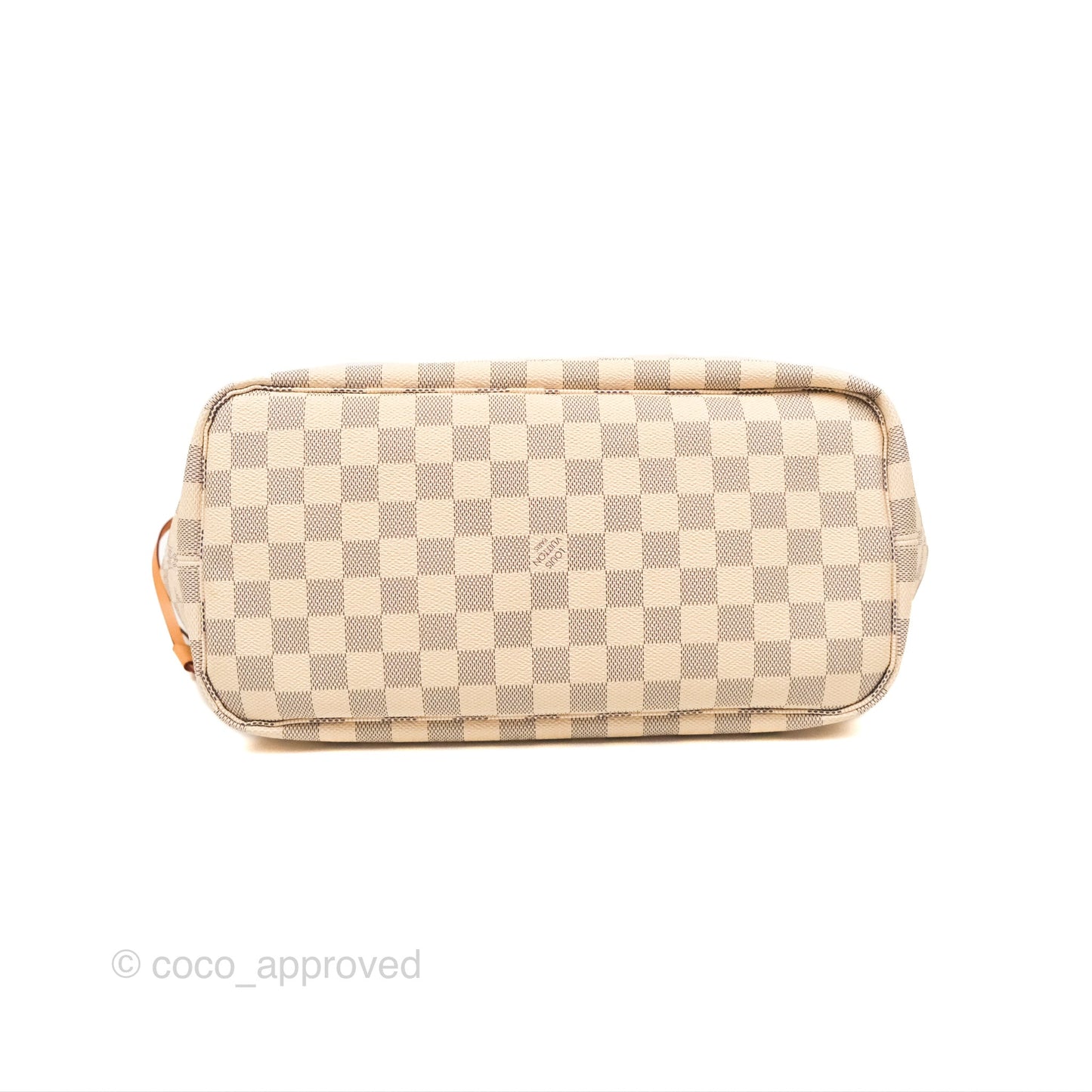 Louis Vuitton Neverfull MM Damier Azur Canvas Tote Bag