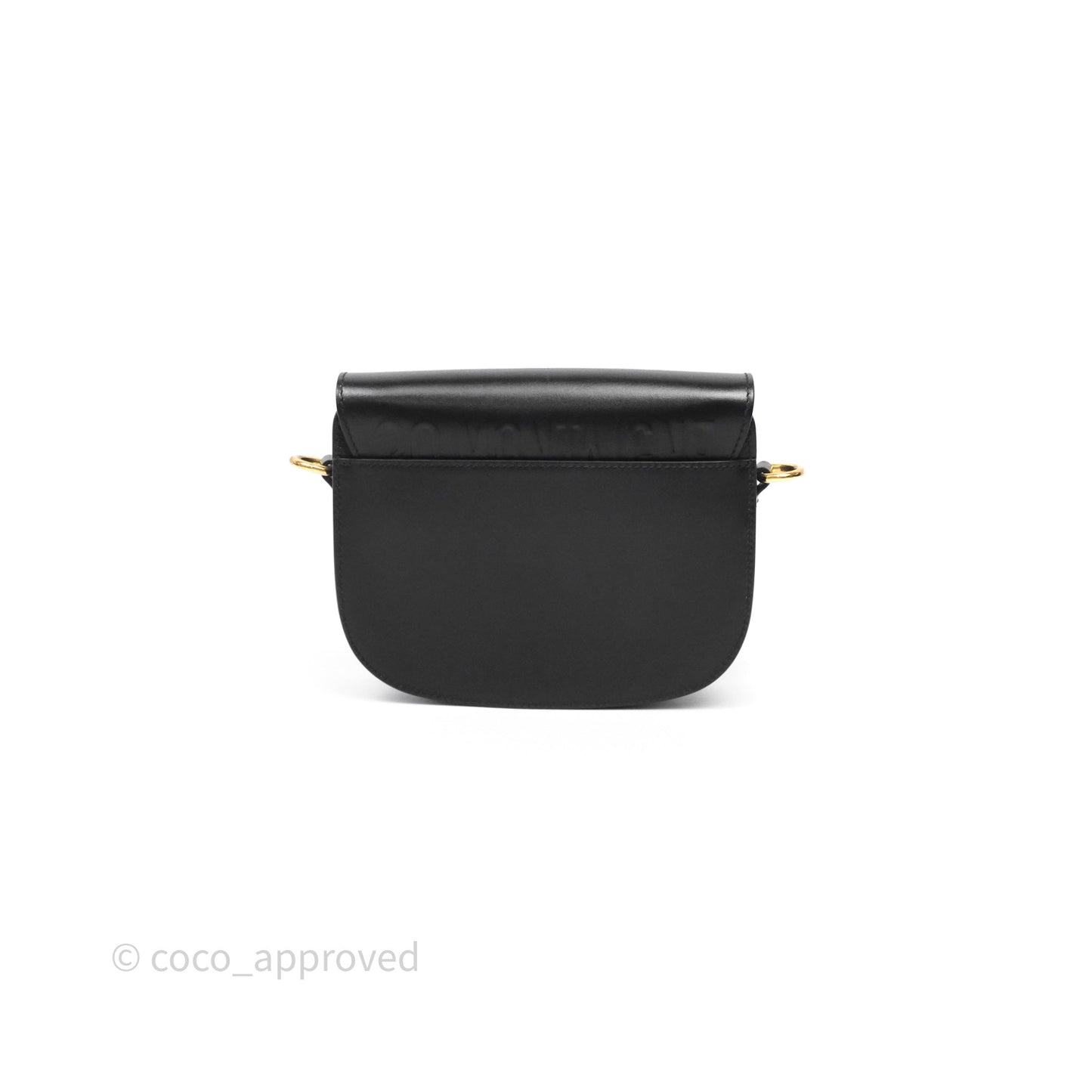 Christian Dior Small Bobby Bag Black Box Calfskin