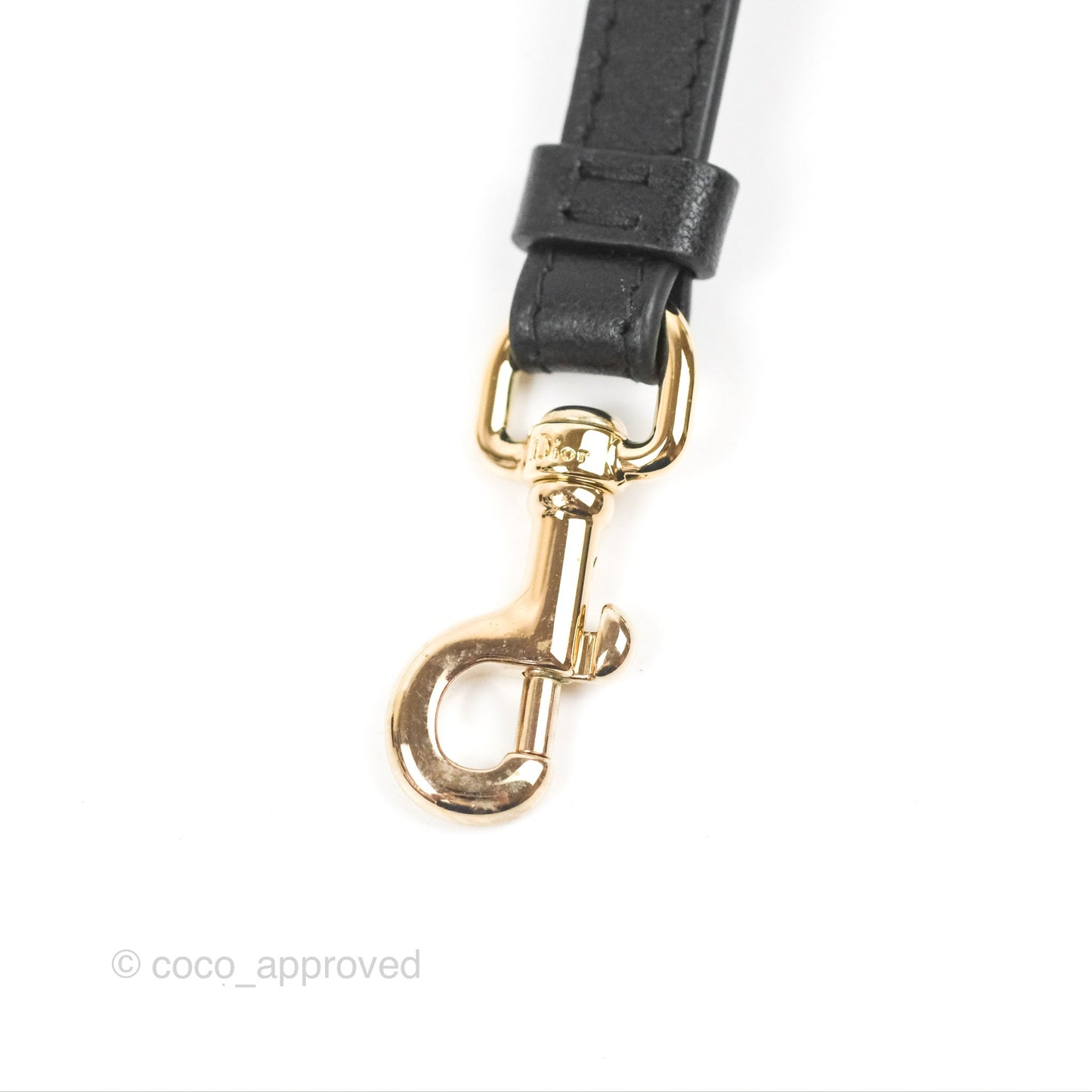 Christian Dior Lady Dior Phone Holder Black Cannage Lambskin
