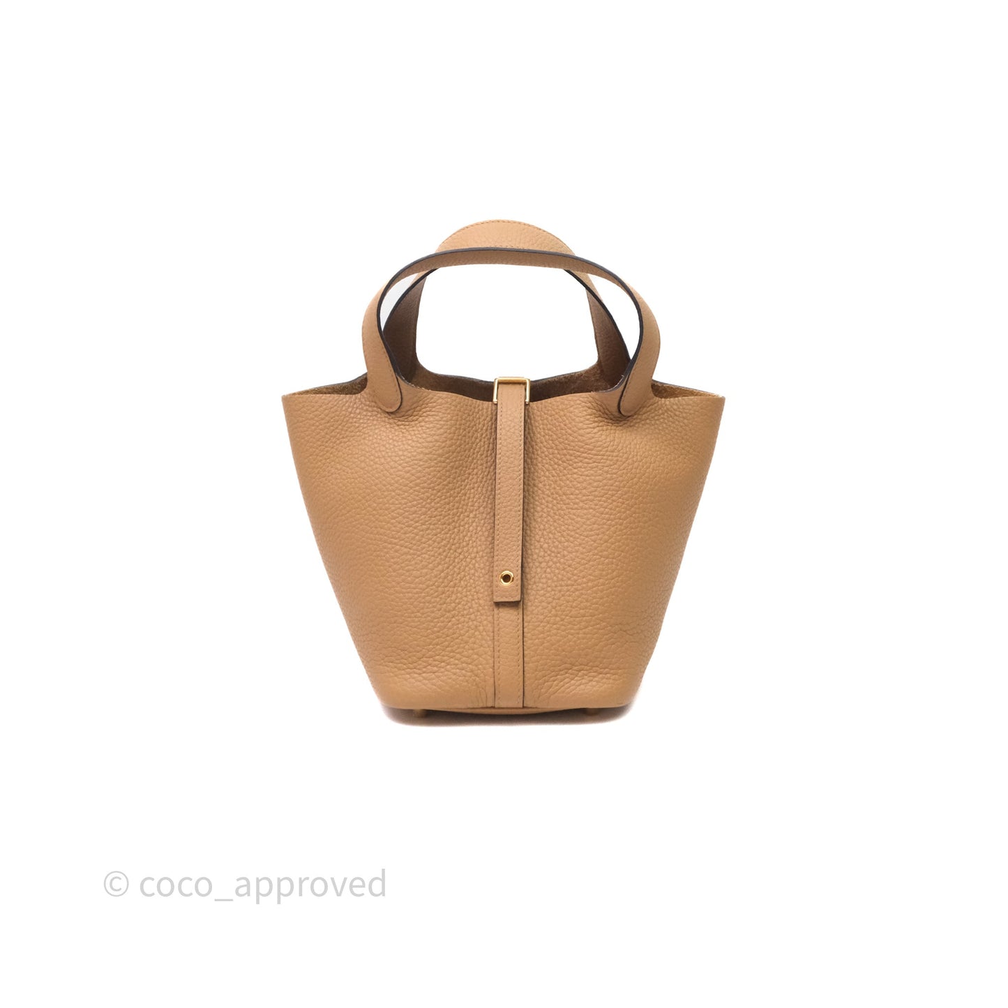 Hermès Picotin Lock 18 Chai 0M Taurillon Clemence Gold Hardware
