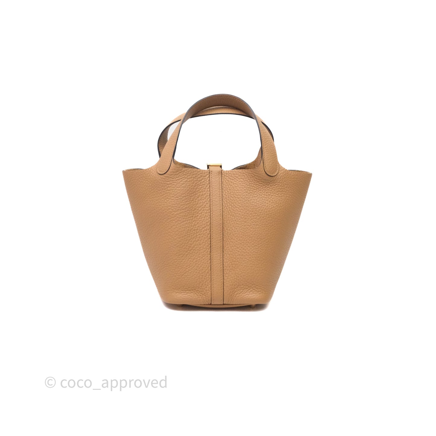 Hermès Picotin Lock 18 Chai 0M Taurillon Clemence Gold Hardware