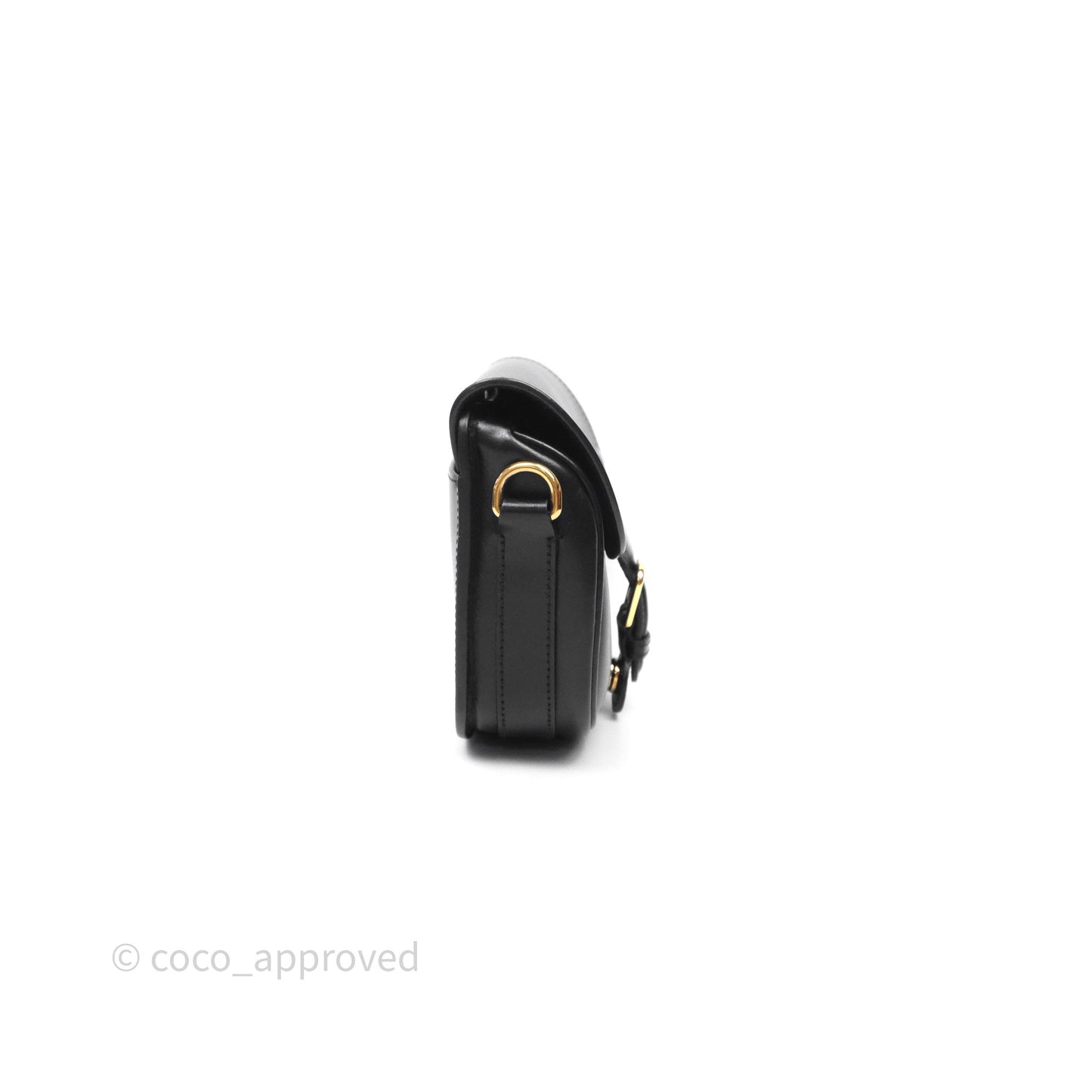 Christian Dior Small Bobby Bag Black Box Calfskin