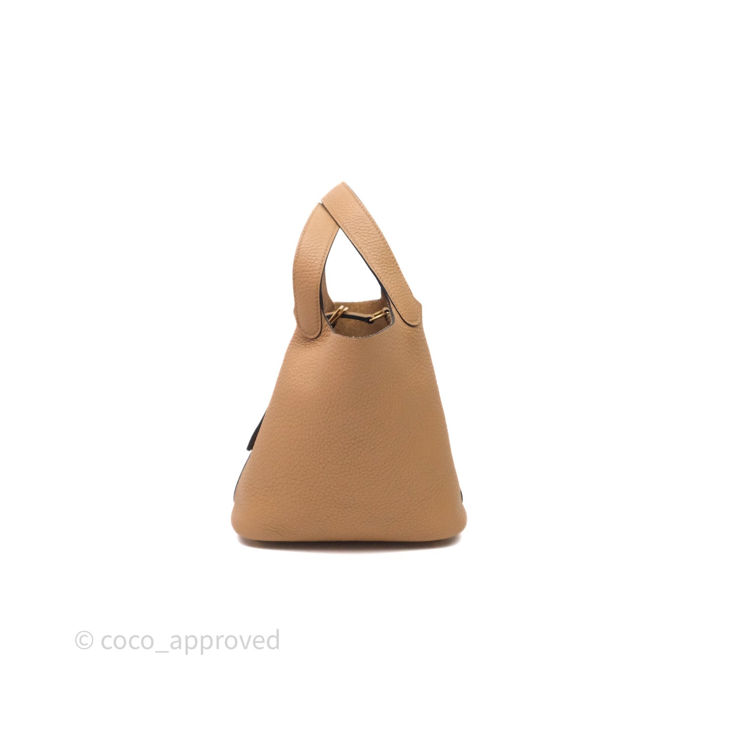 Hermès Picotin Lock 18 Chai 0M Taurillon Clemence Gold Hardware