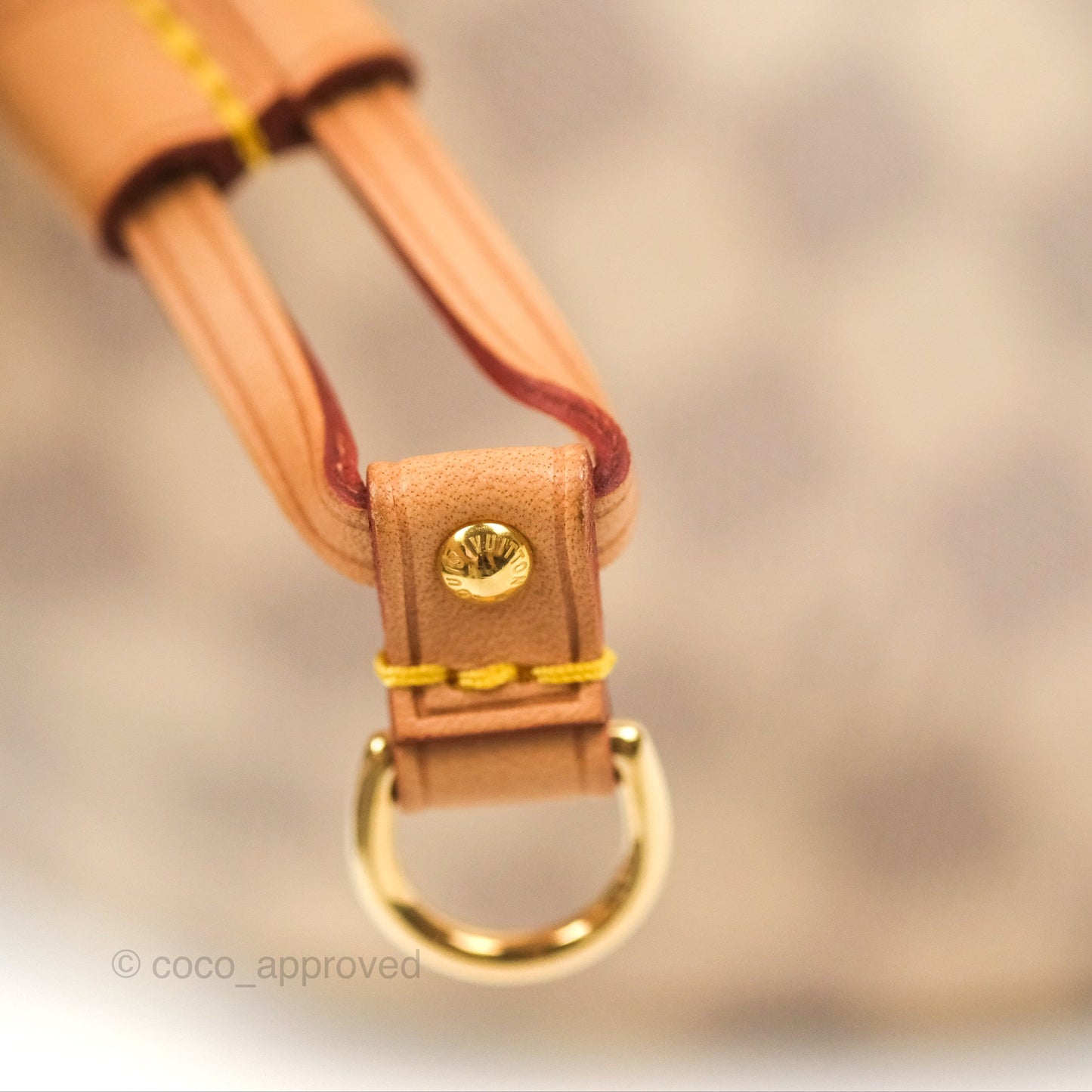 Louis Vuitton Neverfull MM Damier Azur Canvas Tote Bag