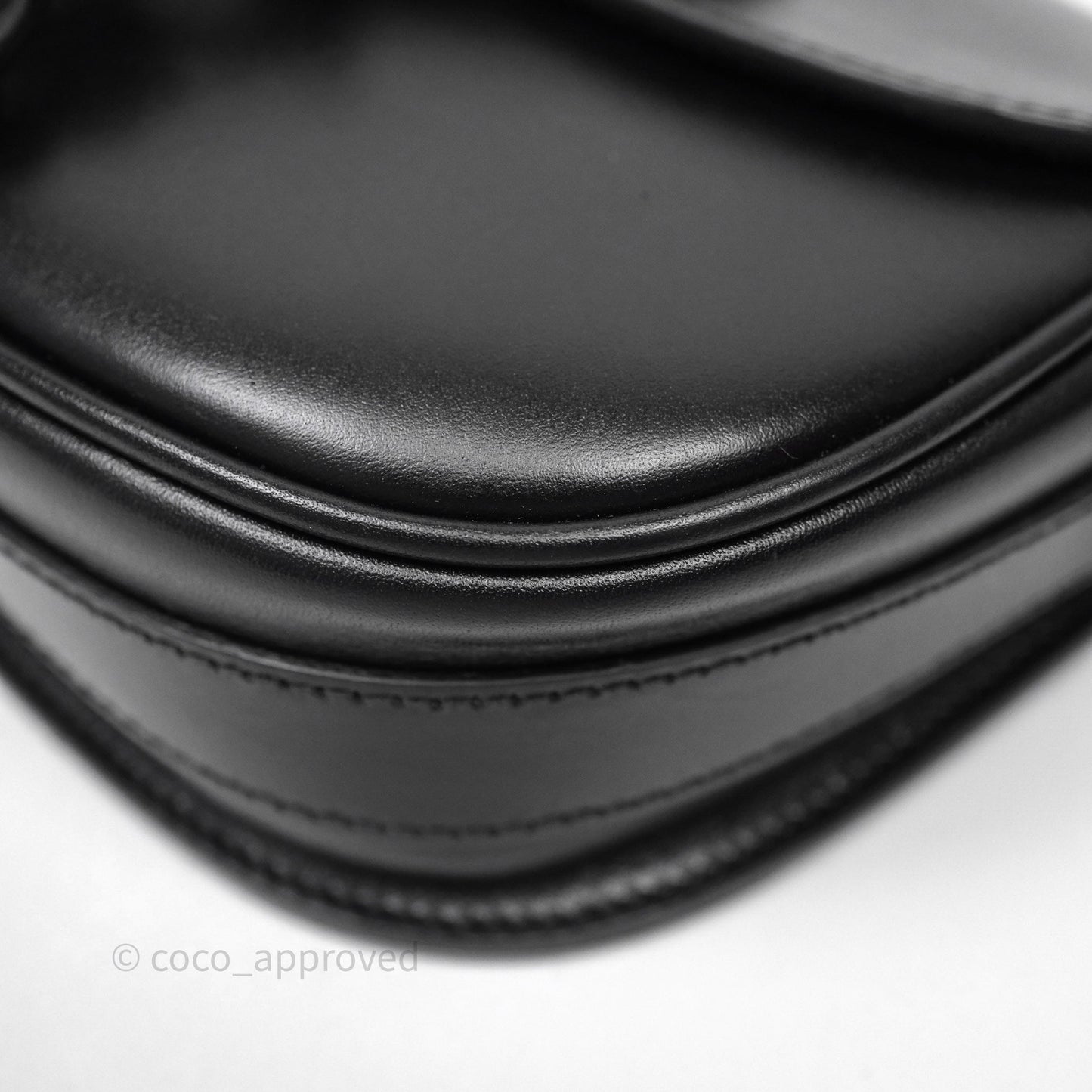 Christian Dior Small Bobby Bag Black Box Calfskin