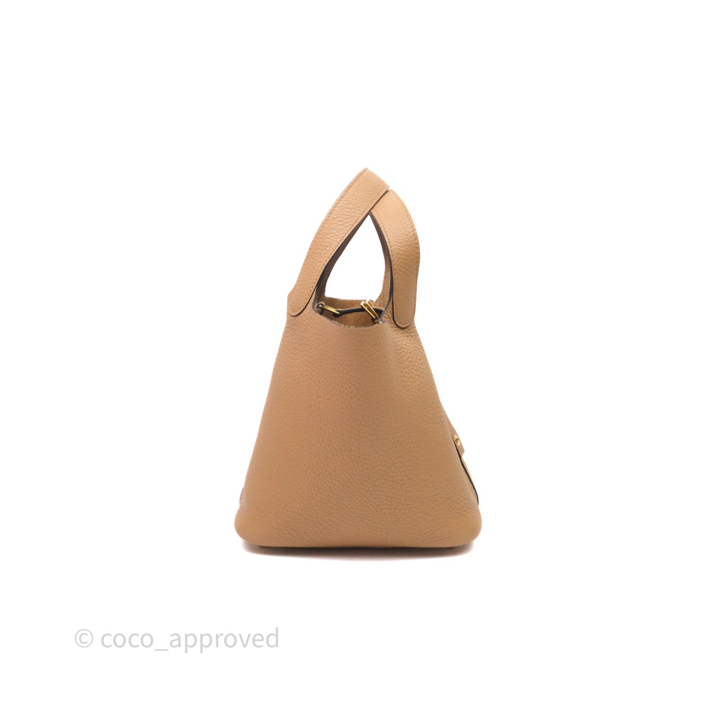 Hermès Picotin Lock 18 Chai 0M Taurillon Clemence Gold Hardware