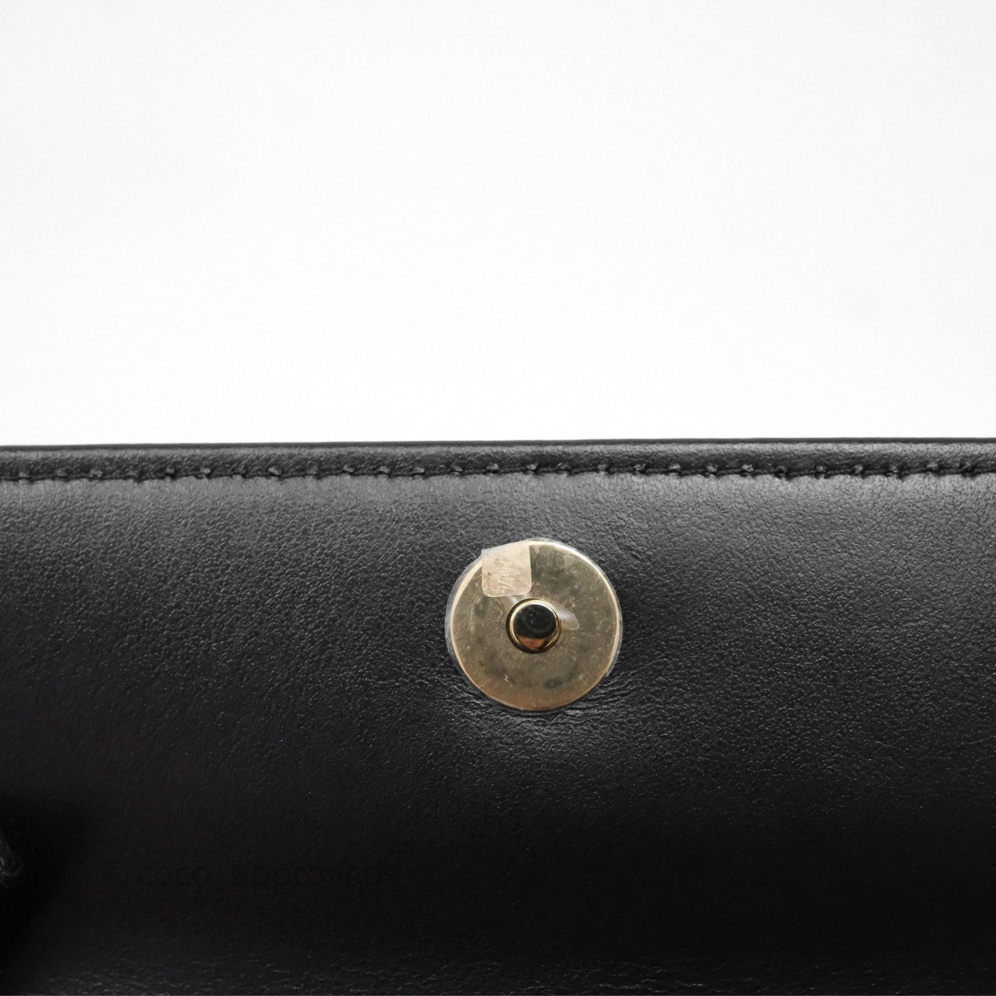 Chanel Quilted Clutch With Chain Black Gold Hardware