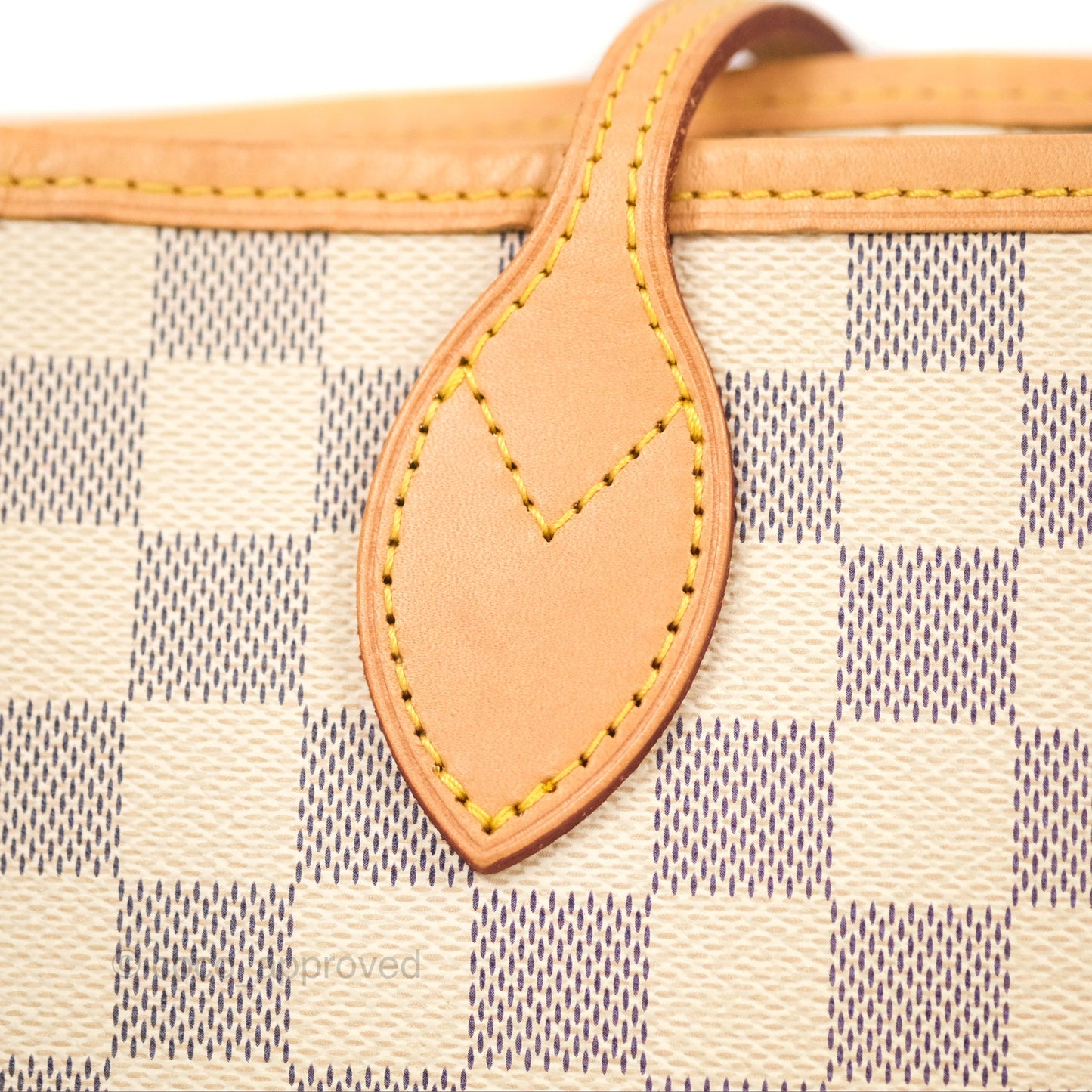 Louis Vuitton Neverfull MM Damier Azur Canvas Tote Bag