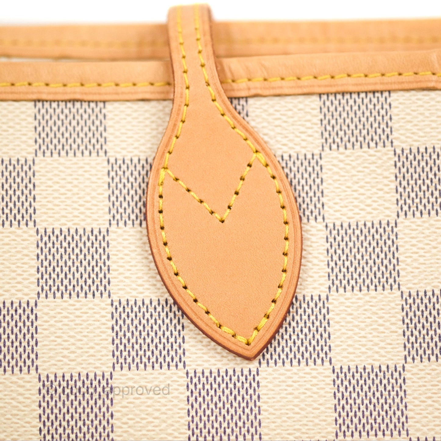 Louis Vuitton Neverfull MM Damier Azur Canvas Tote Bag
