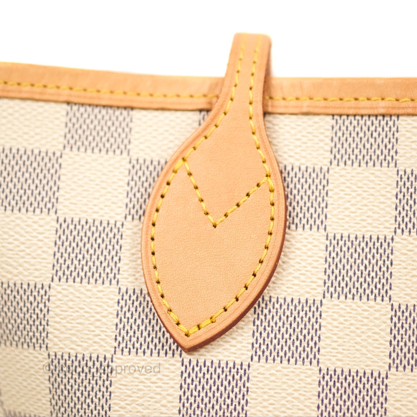 Louis Vuitton Neverfull MM Damier Azur Canvas Tote Bag
