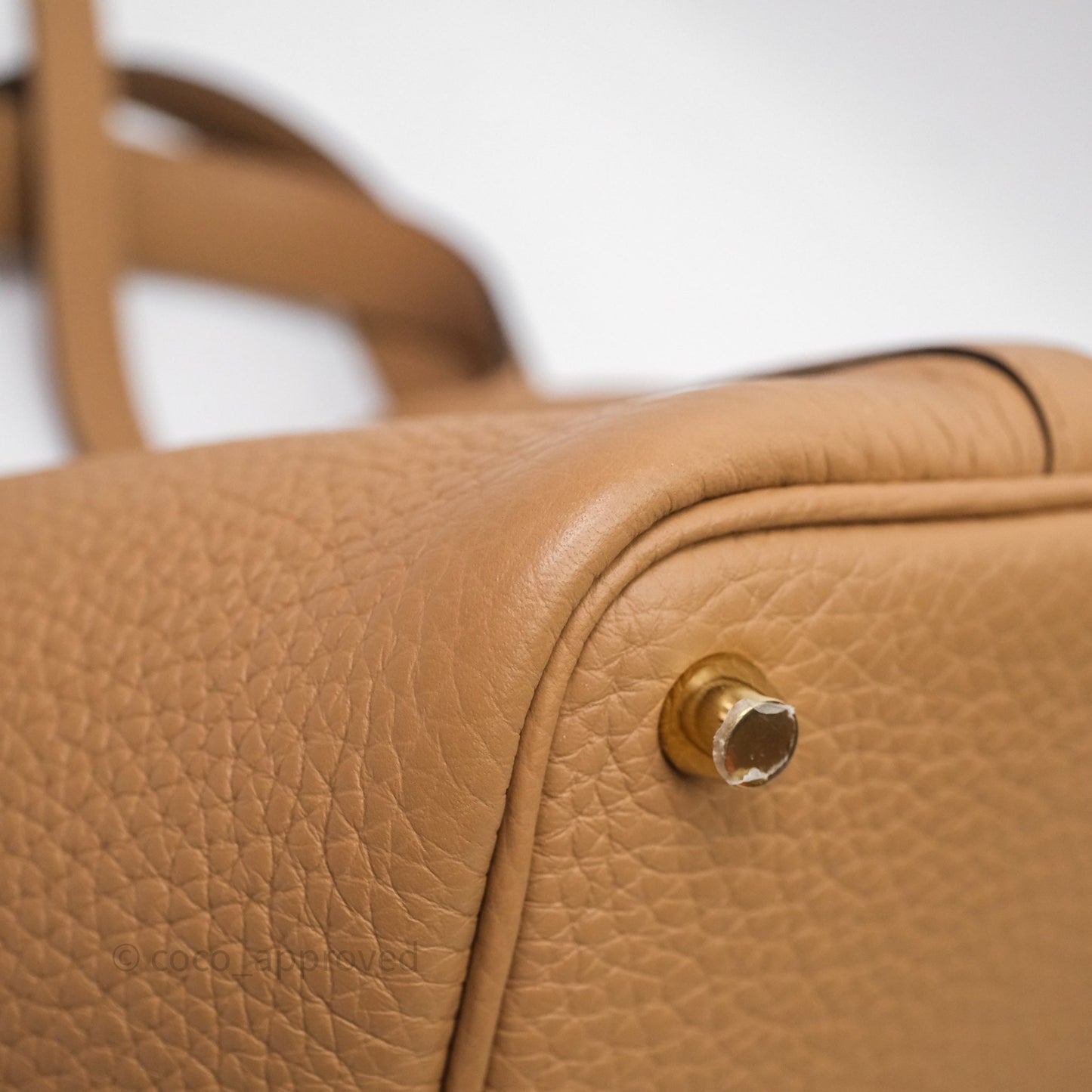 Hermès Picotin Lock 18 Chai 0M Taurillon Clemence Gold Hardware