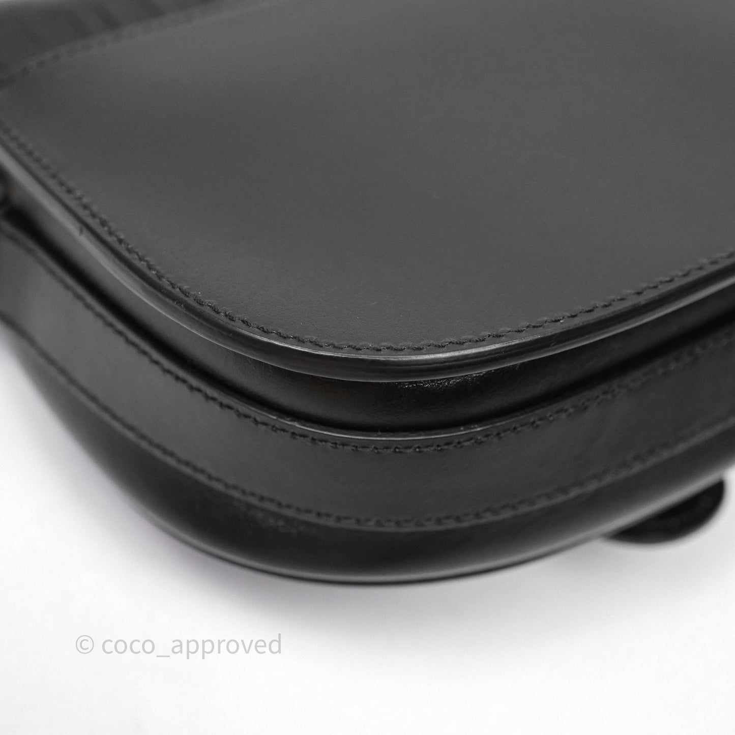 Christian Dior Small Bobby Bag Black Box Calfskin