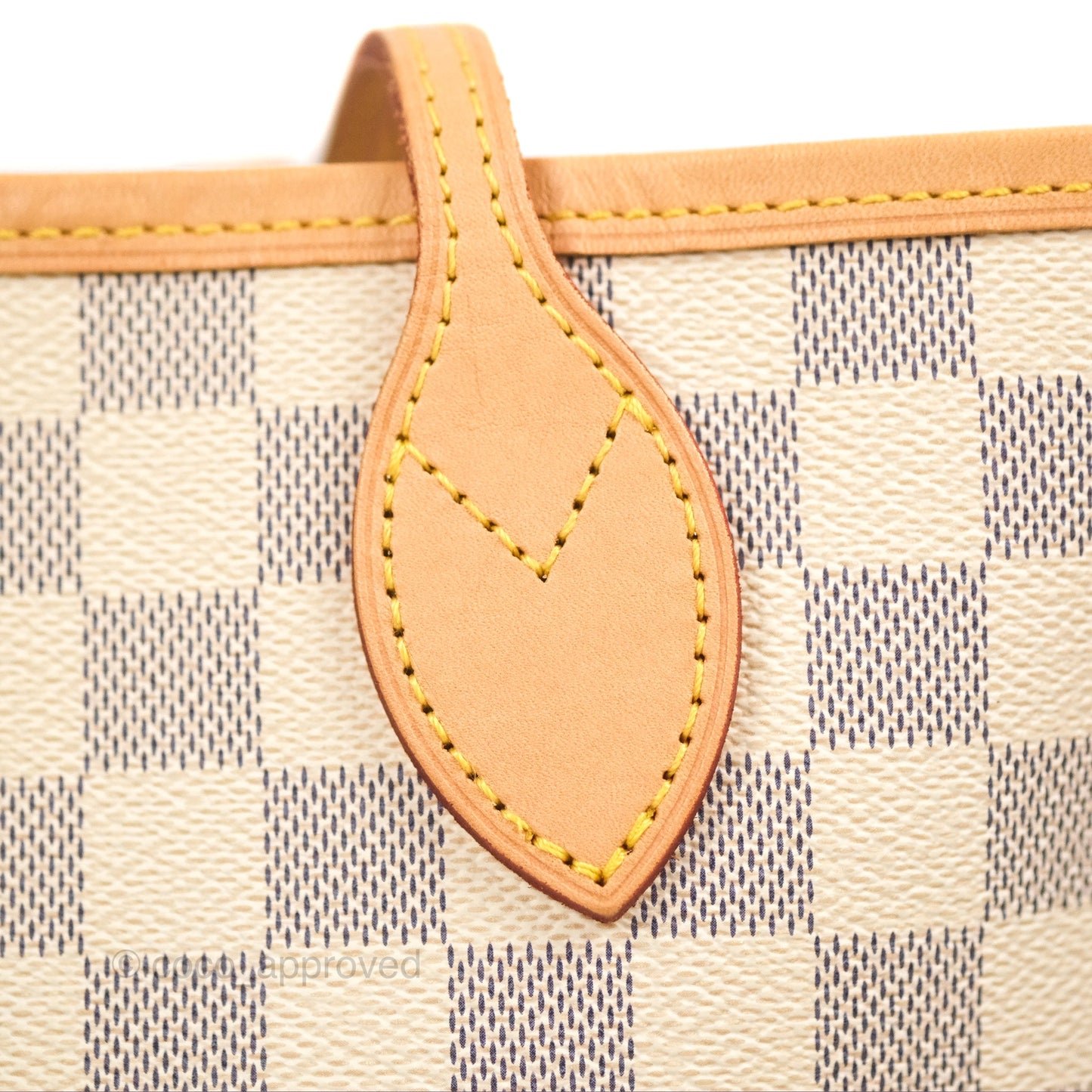 Louis Vuitton Neverfull MM Damier Azur Canvas Tote Bag