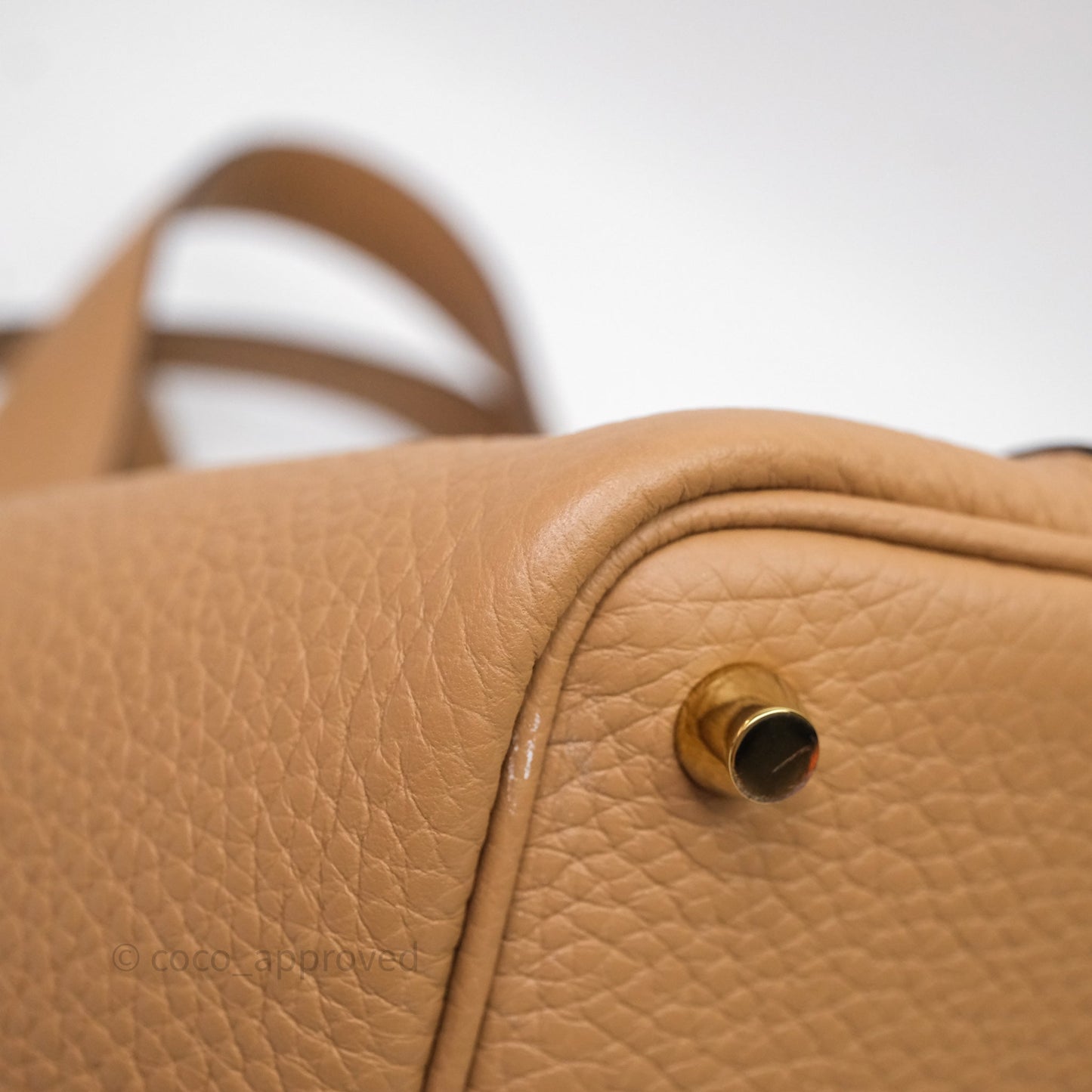 Hermès Picotin Lock 18 Chai 0M Taurillon Clemence Gold Hardware