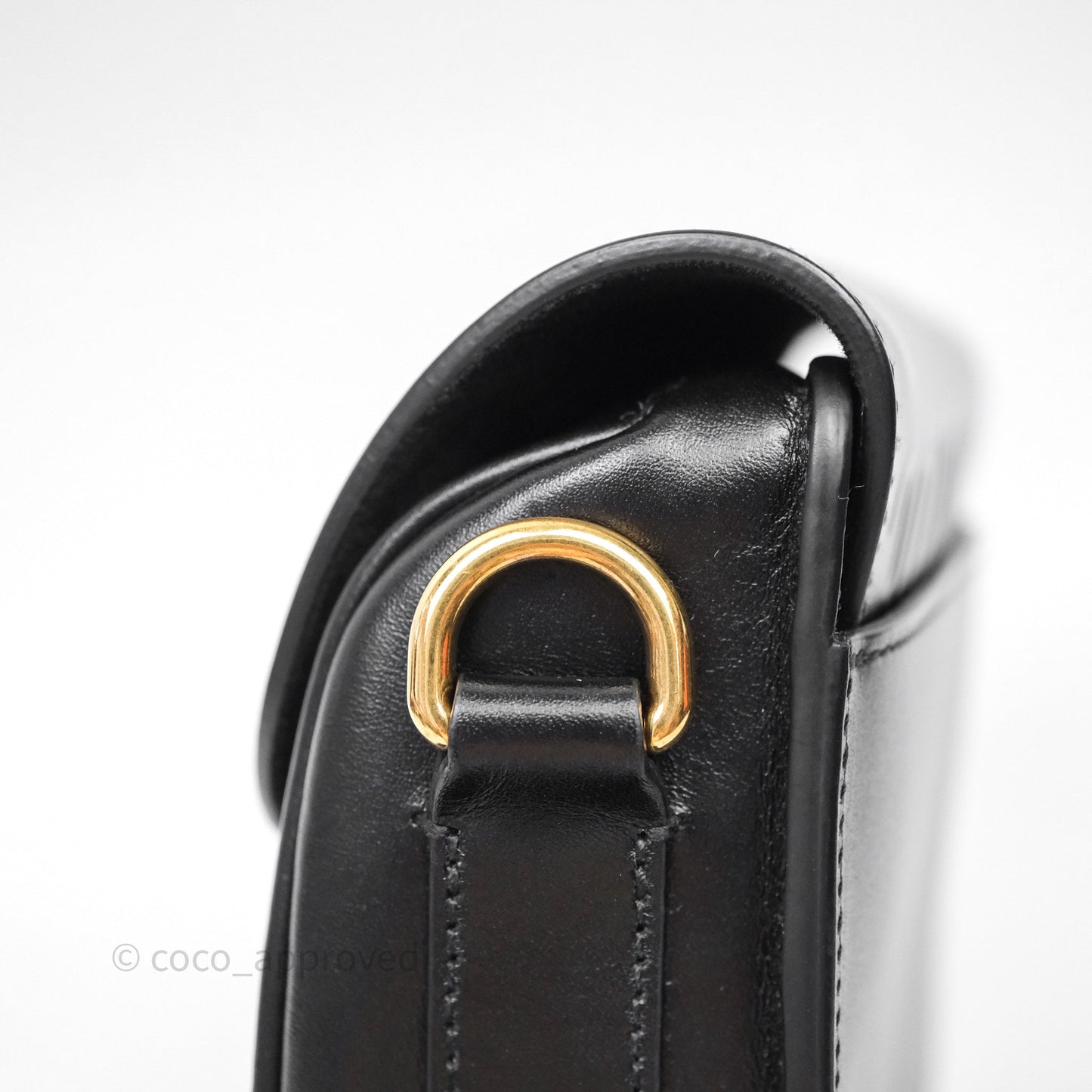 Christian Dior Small Bobby Bag Black Box Calfskin
