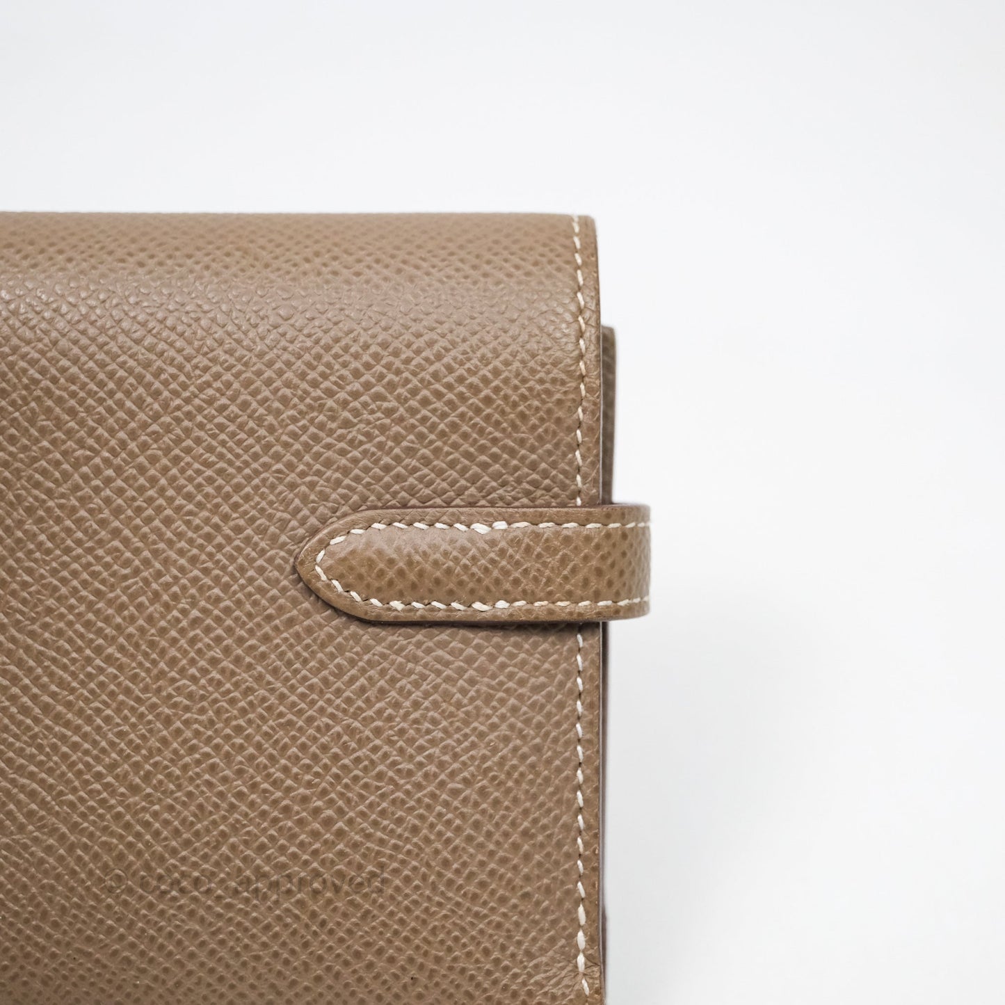 Hermès Kelly To Go 18 Étoupe Epsom Short Wallet Gold Hardware